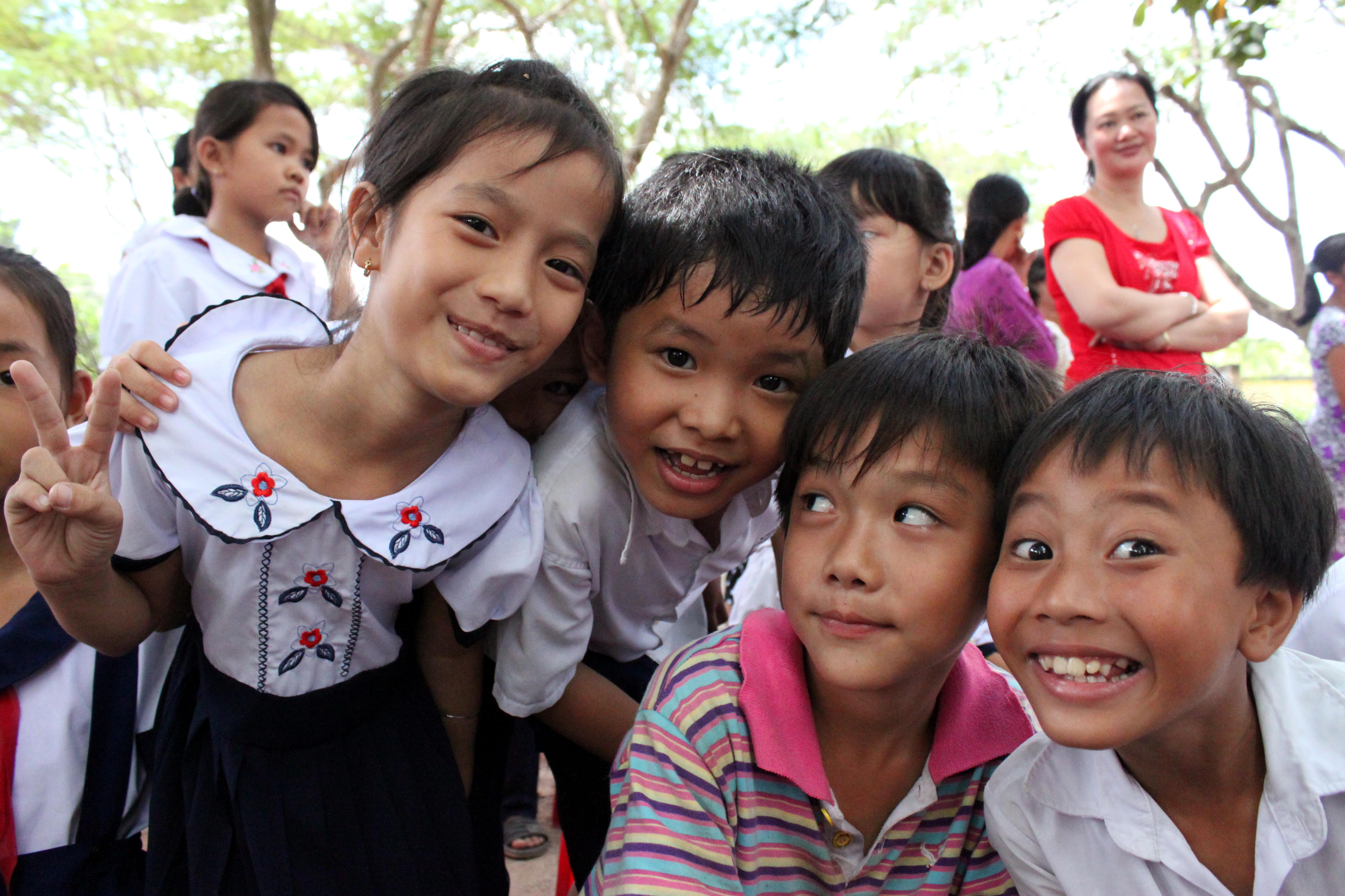 Vietnamese School Children