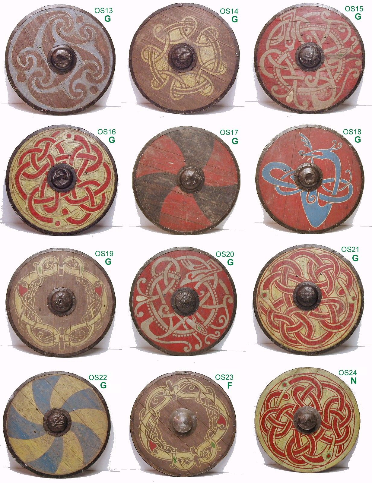 viking shields … | Pinteres…