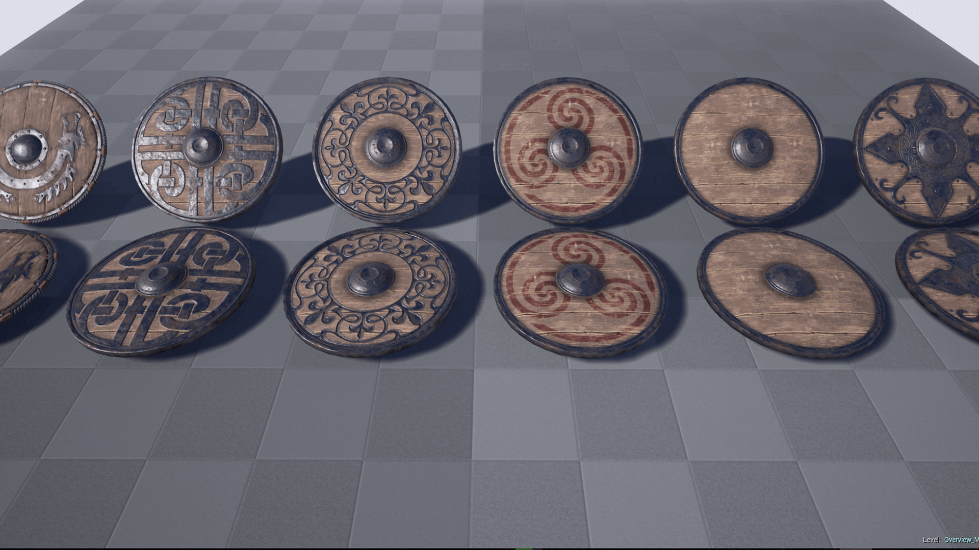 Viking Shield Collection by Andreas Hauber in Props - UE4 Marketplace