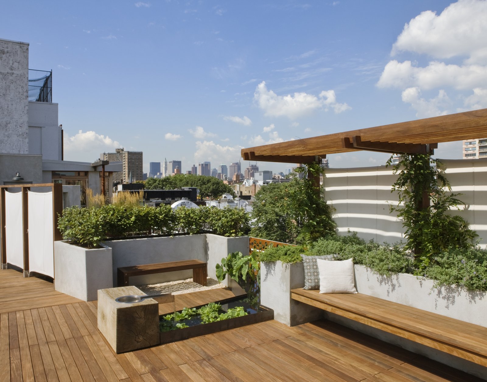 East Village Roof Garden Modern Home in New York, New York by ...