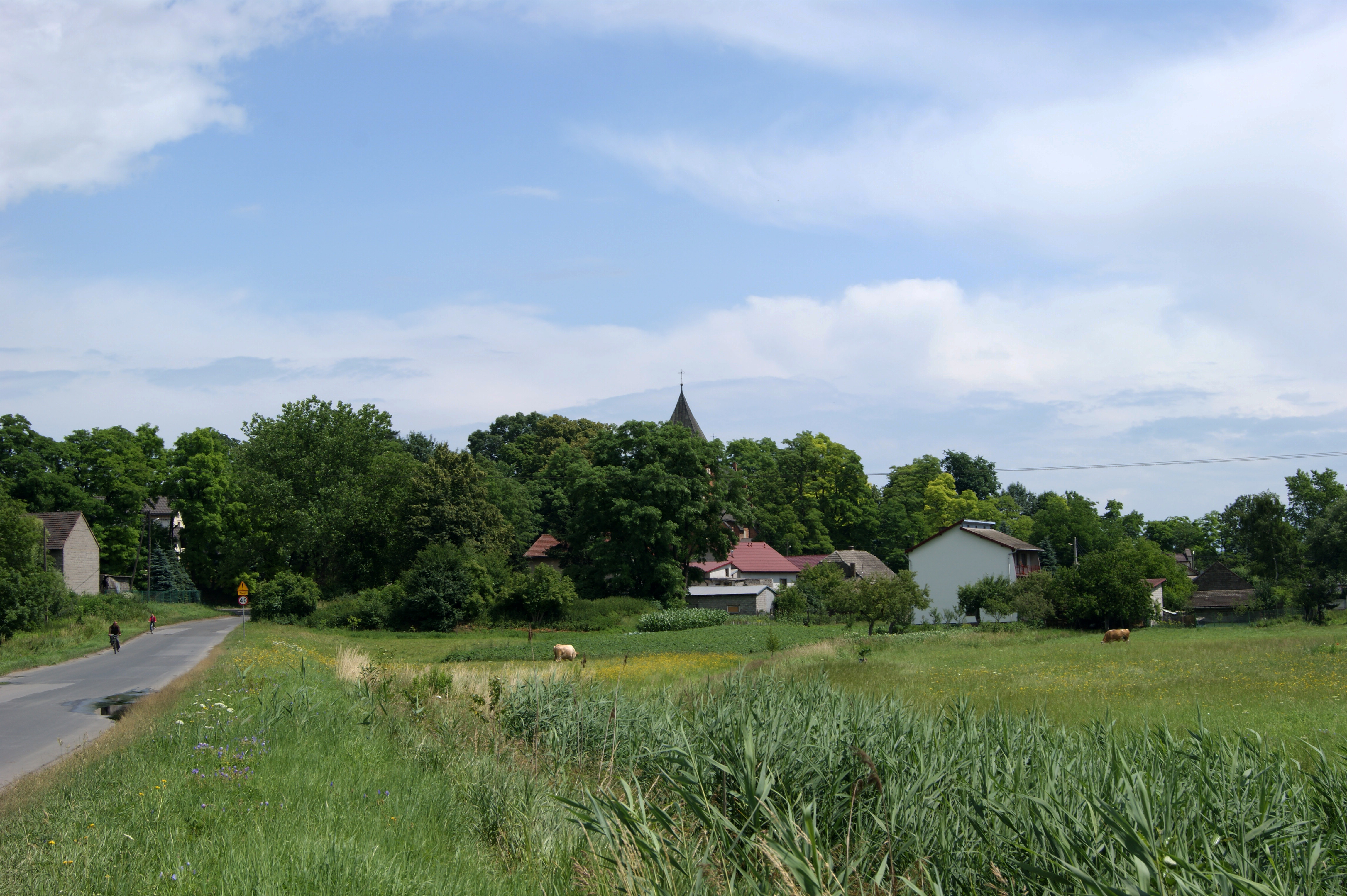 File:Ruszcza village (view from W), Nowa Huta, Krakow, Poland.jpg ...