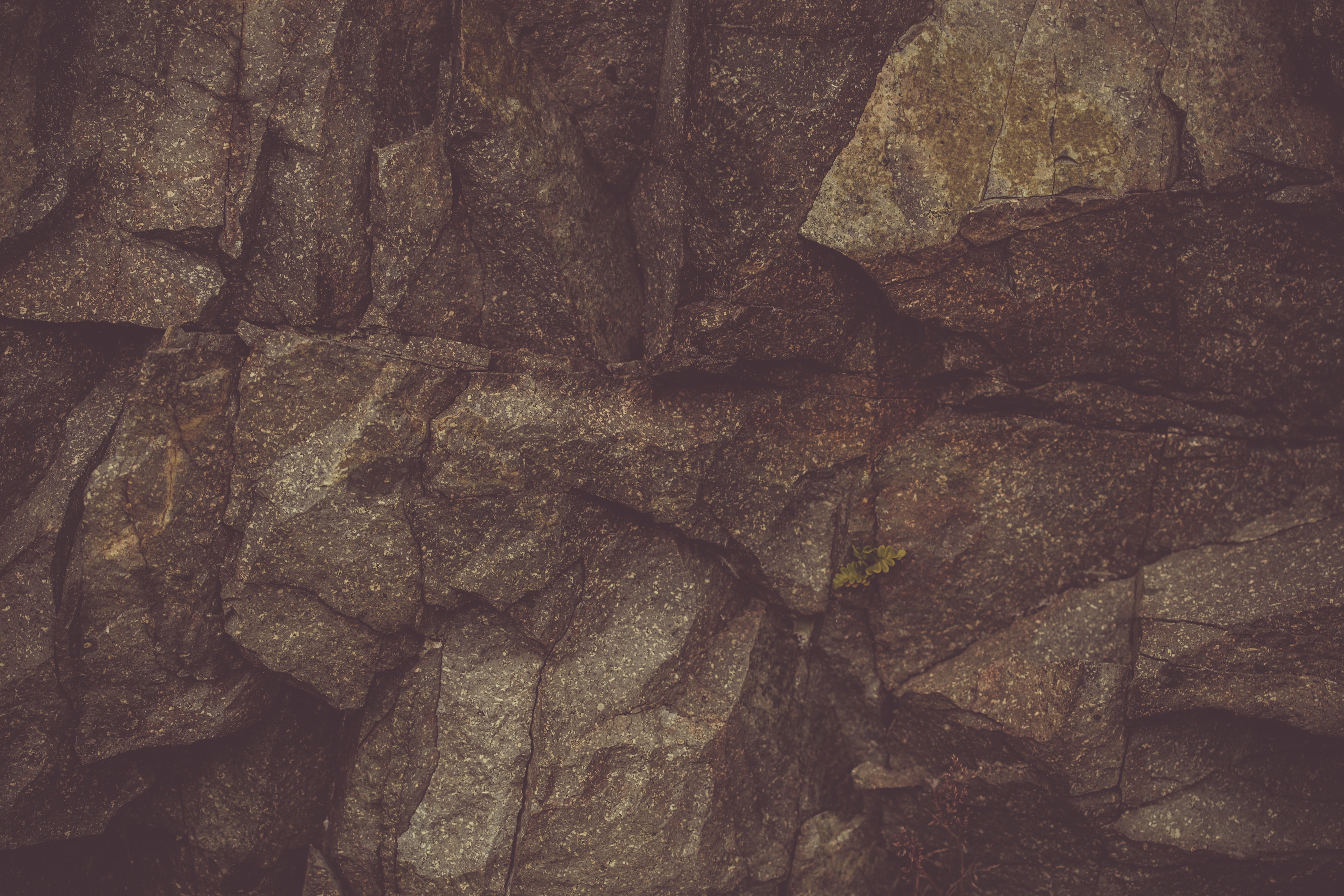 Vintage basalt rock wall photo