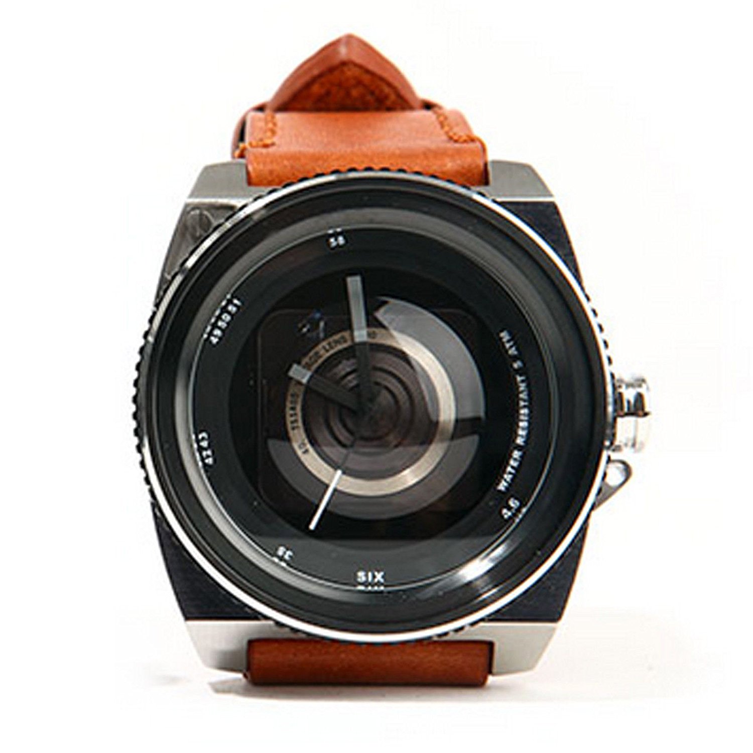 Amazon.com: TACS Vintage Camera Lens Wrist Watch TS1405 Waterproof ...