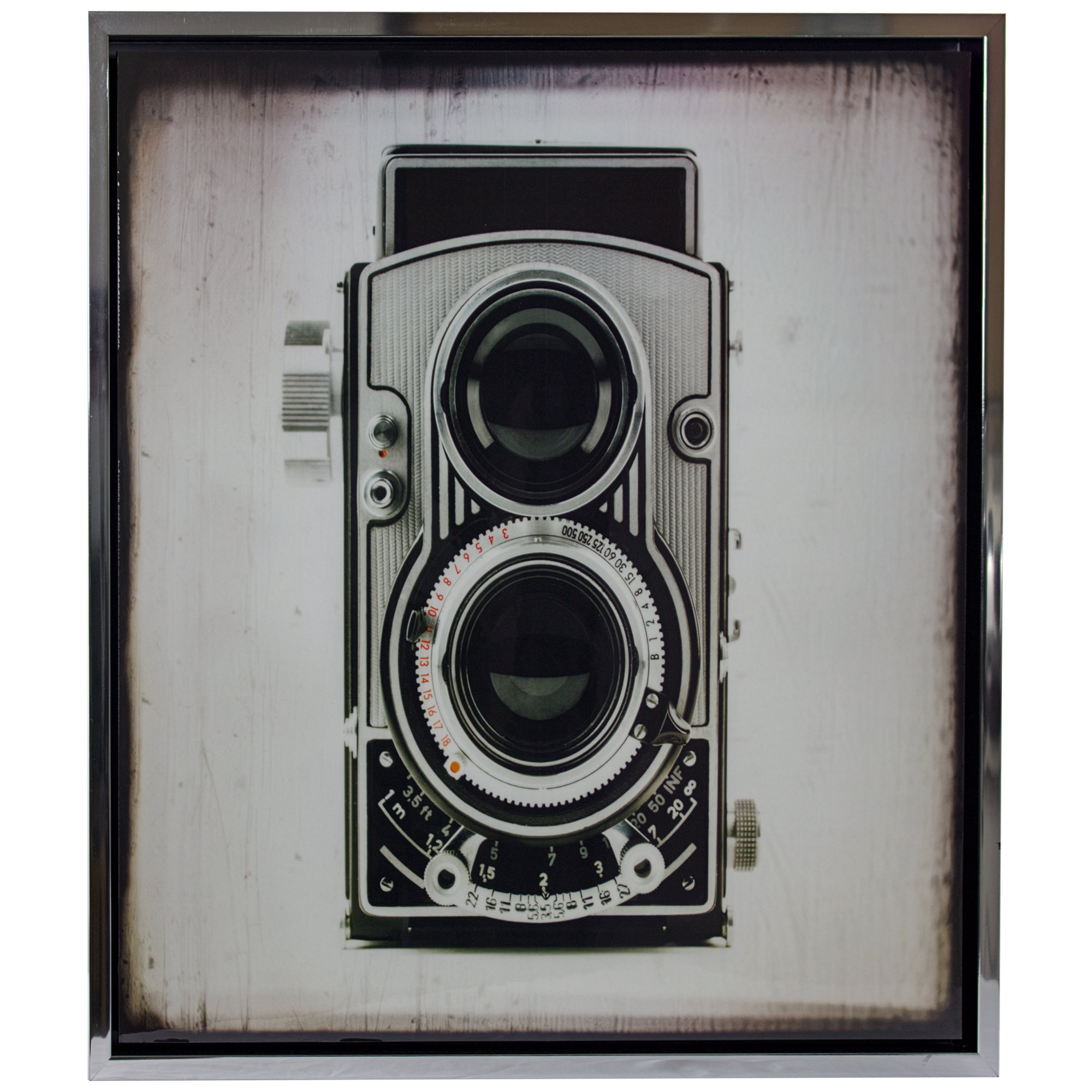 Brayden Studio 'Vintage TLR Camera' Framed Photographic Print on ...