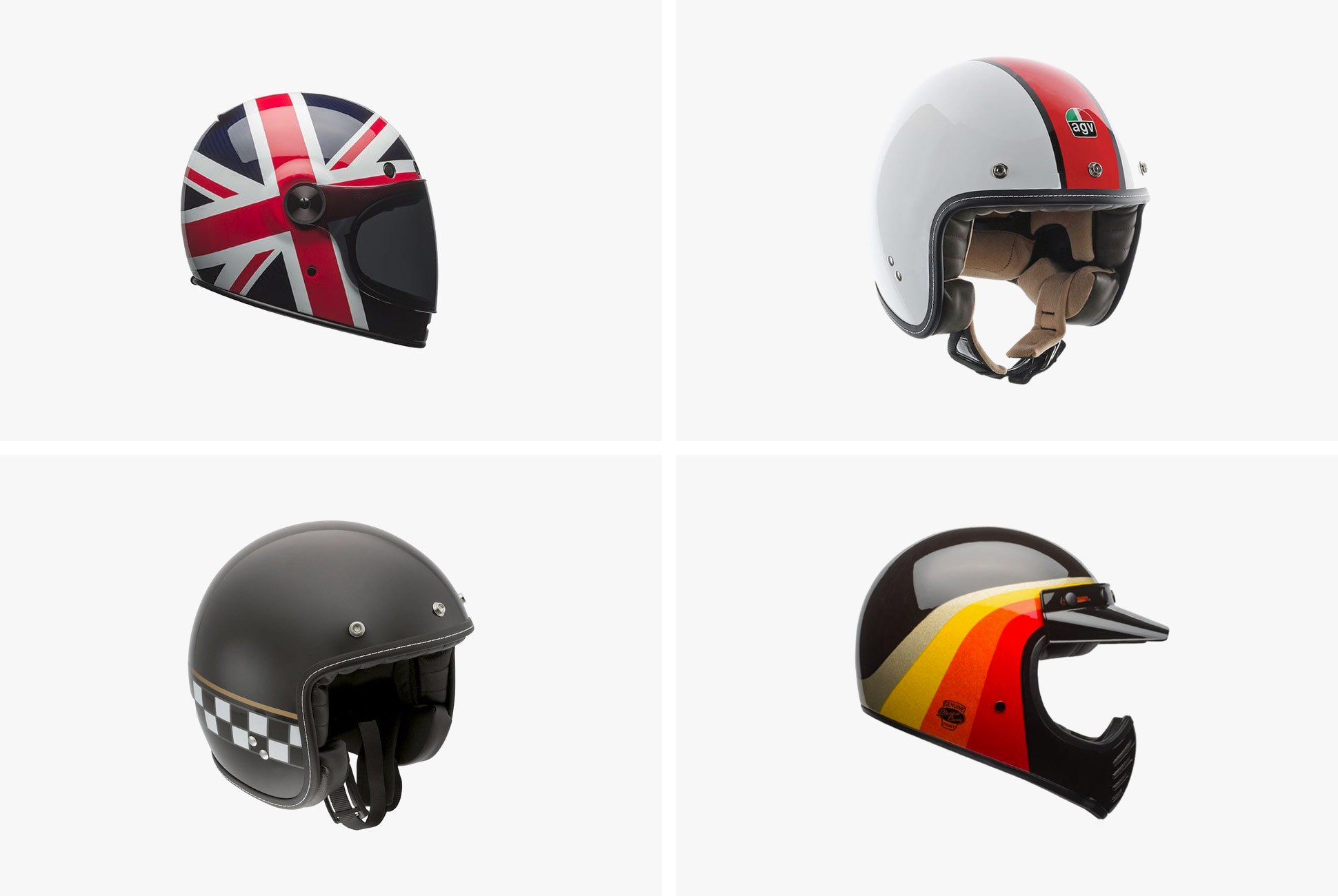Vintage Motorcycle Helmets That Look Good in Any Era • Gear Patrol