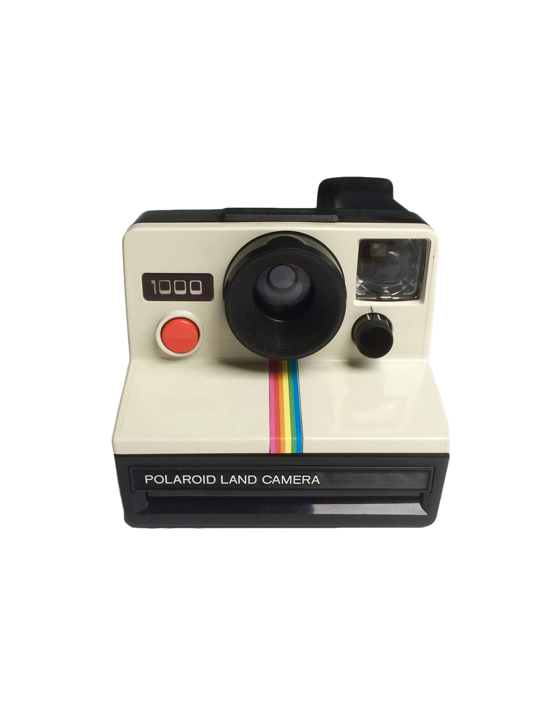 Polaroid Camera - Polaroid 1000 Red Button - Polaroid Land Camera ...