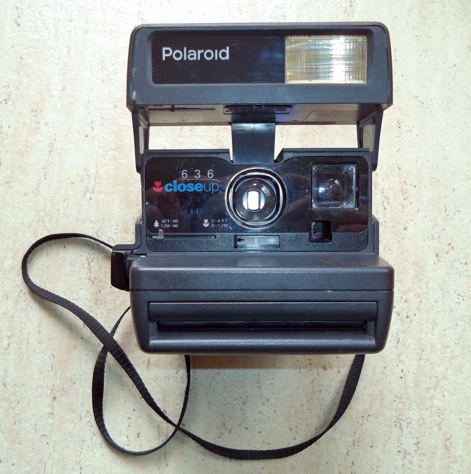 Polaroid 636 CloseUp vintage Instant Film Camera. TESTED, WORKING ...