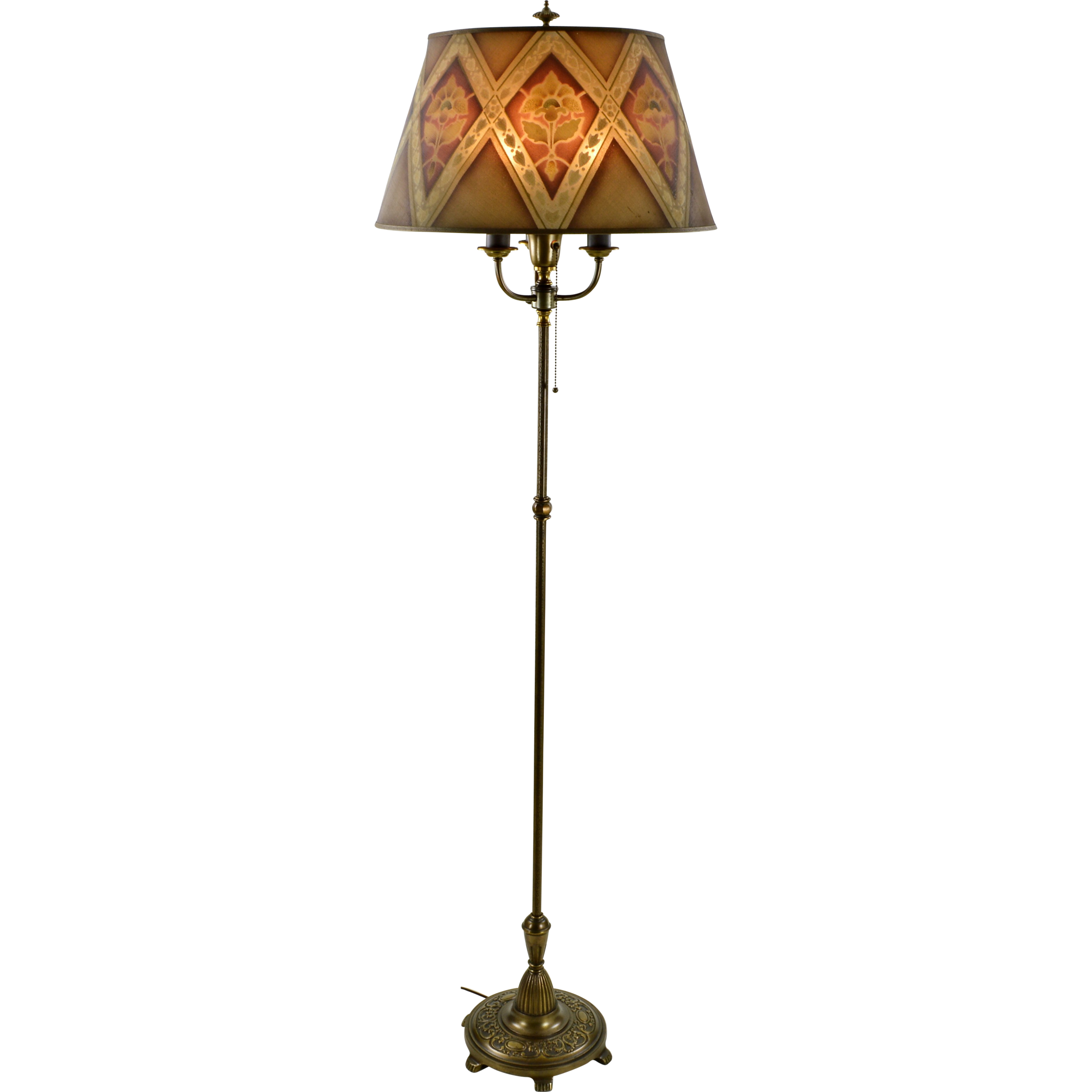 Vintage Rembrandt Floor Lamp - Mesh Shade - Reserved for D SOLD ...
