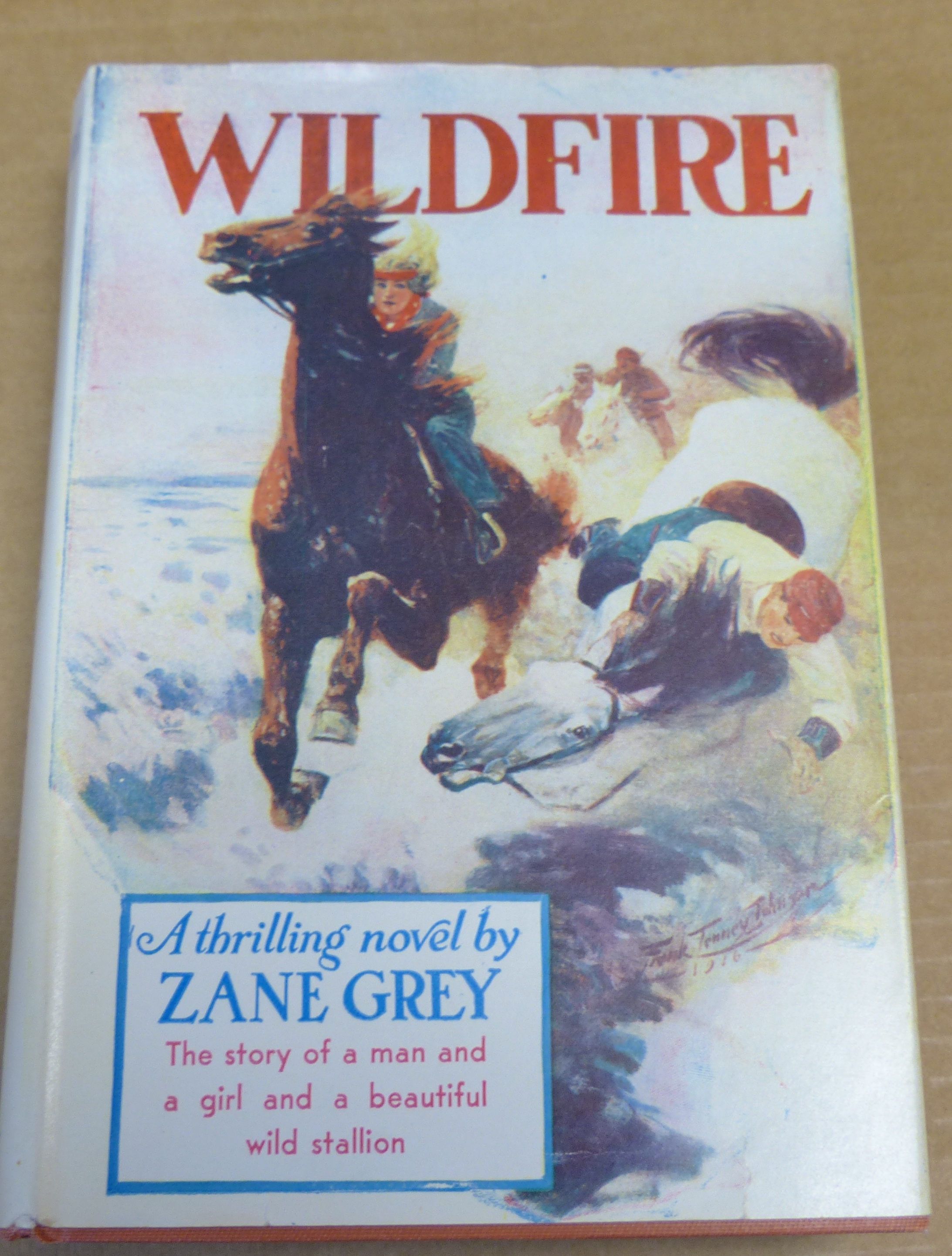 Wildfire Zane Grey novel Vintage book Antique book Collectible book ...