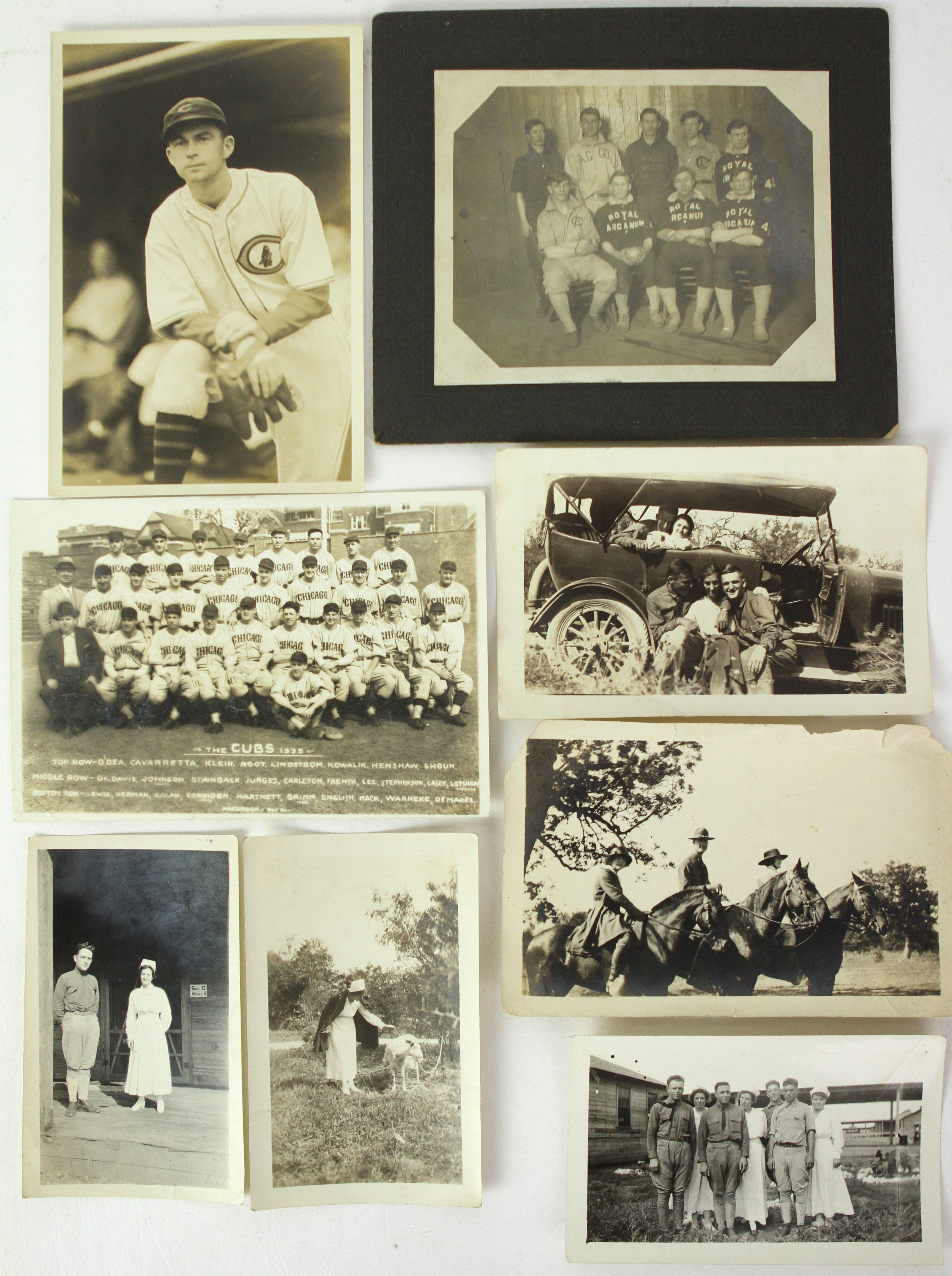 Lot Detail - 1910's-30's Chicago Cubs Vintage Photography Collection ...