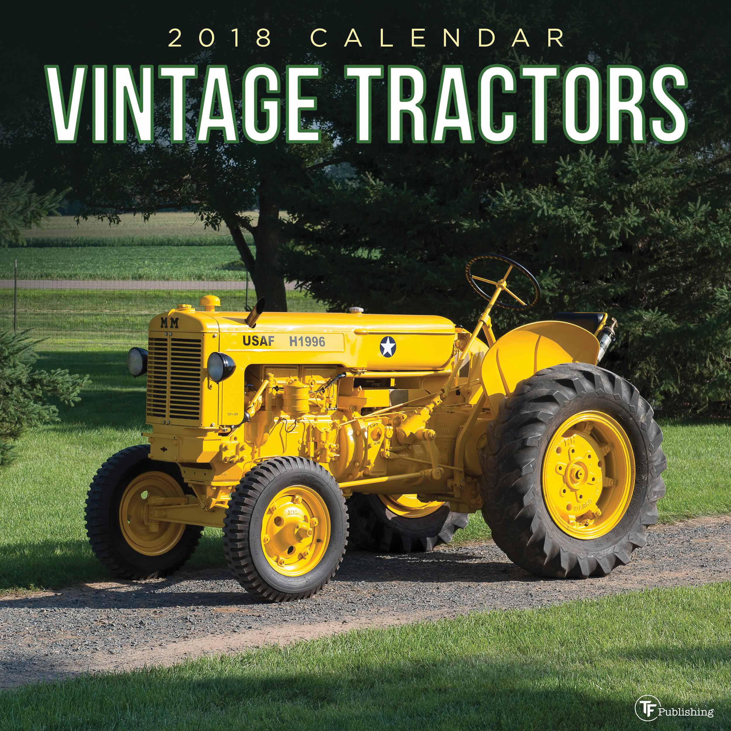 Vintage Tractors Calendar 2018 - Calendar Club UK
