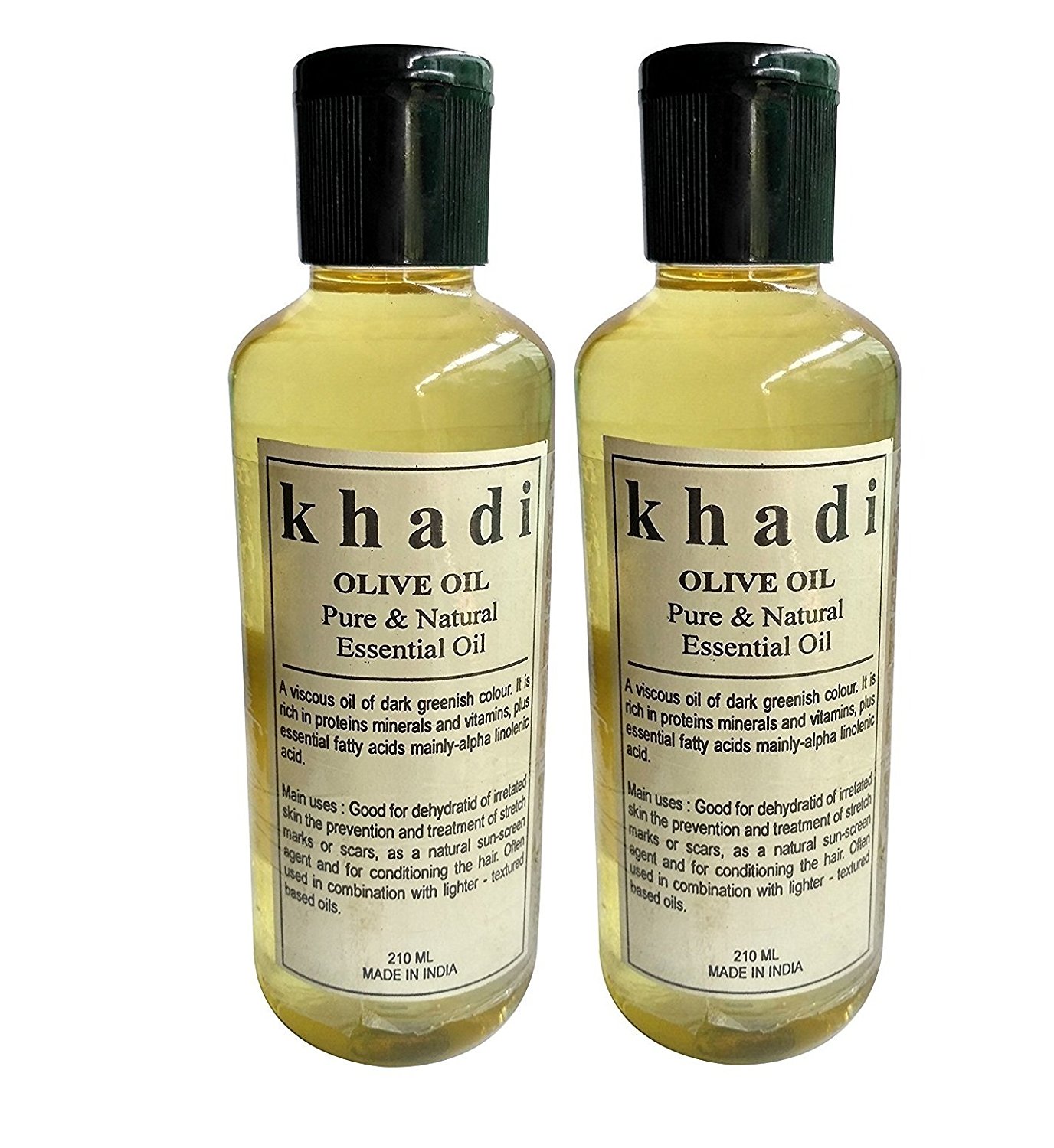 Buy Khadi Olive Oil - 210ml (Set of 2) Online at Low Prices in India ...