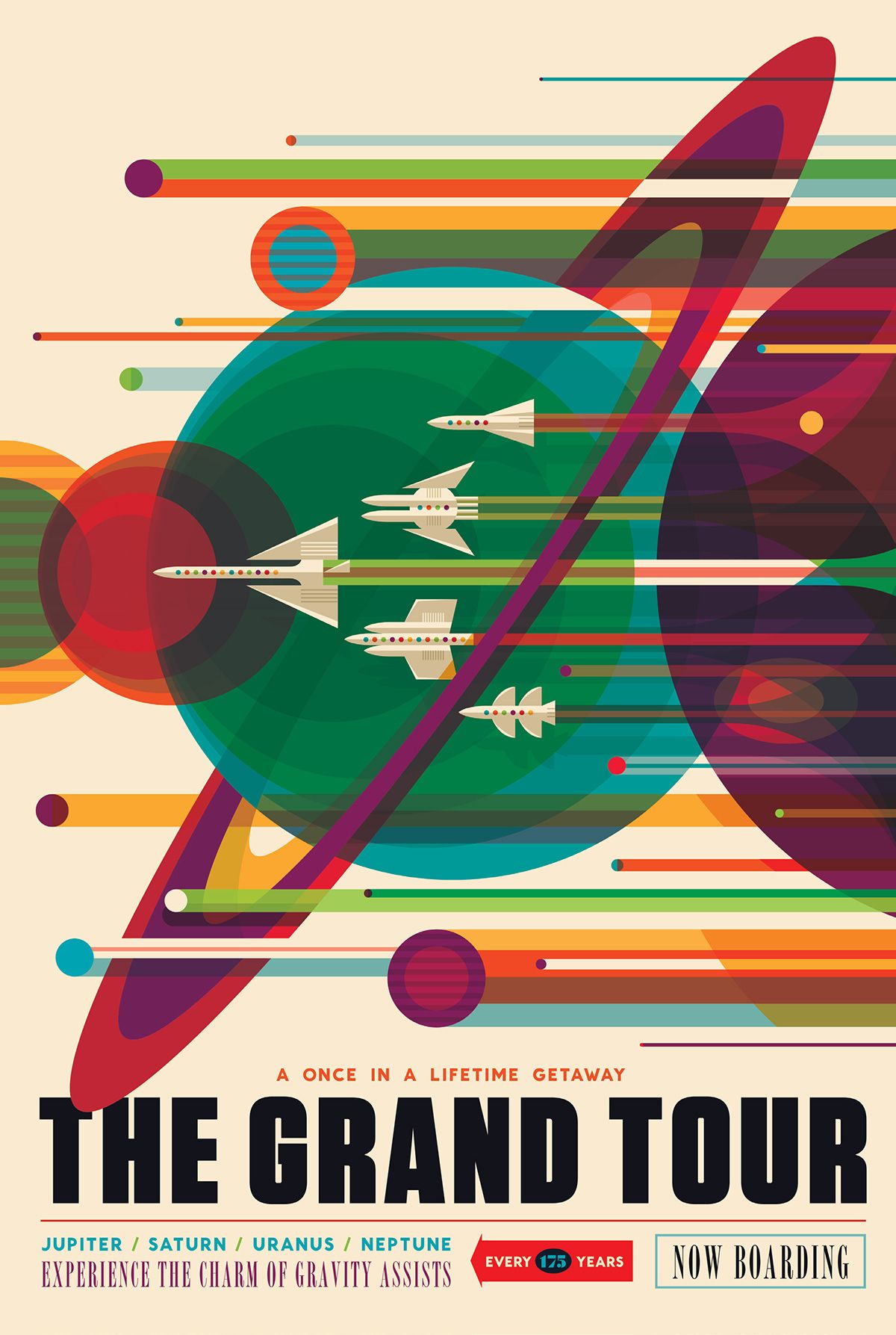 Visions of the Future: NASA's Space Tourism Posters | Travel posters ...