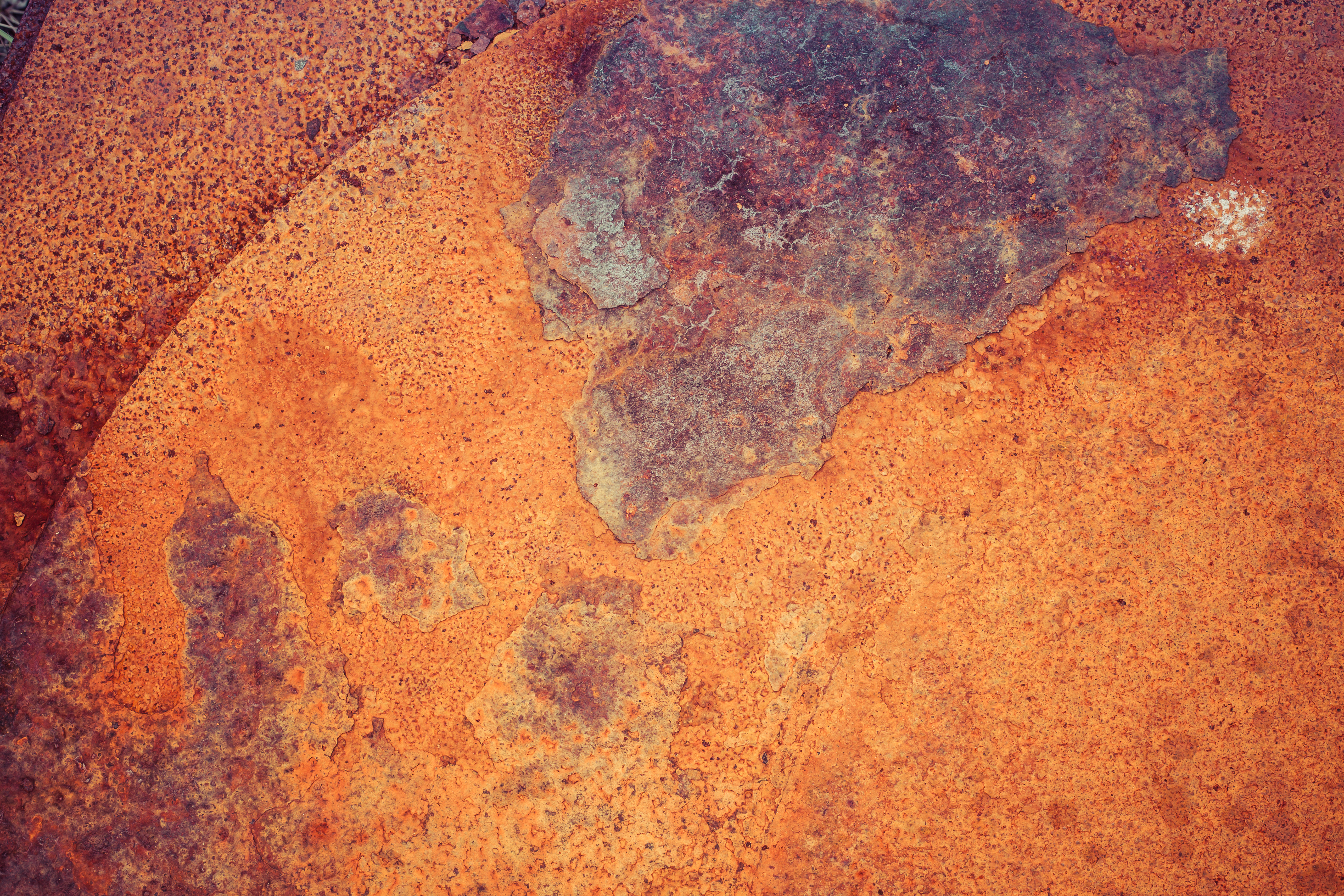 Vivid rusty metal texture photo