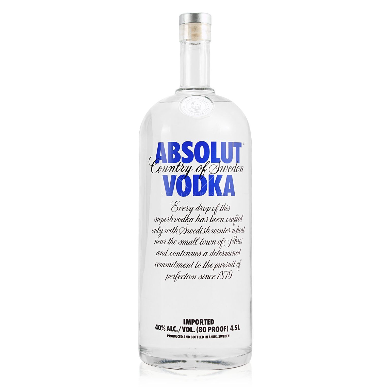 Absolut Vodka 4.5L (40% Vol.) - Absolut - Vodka