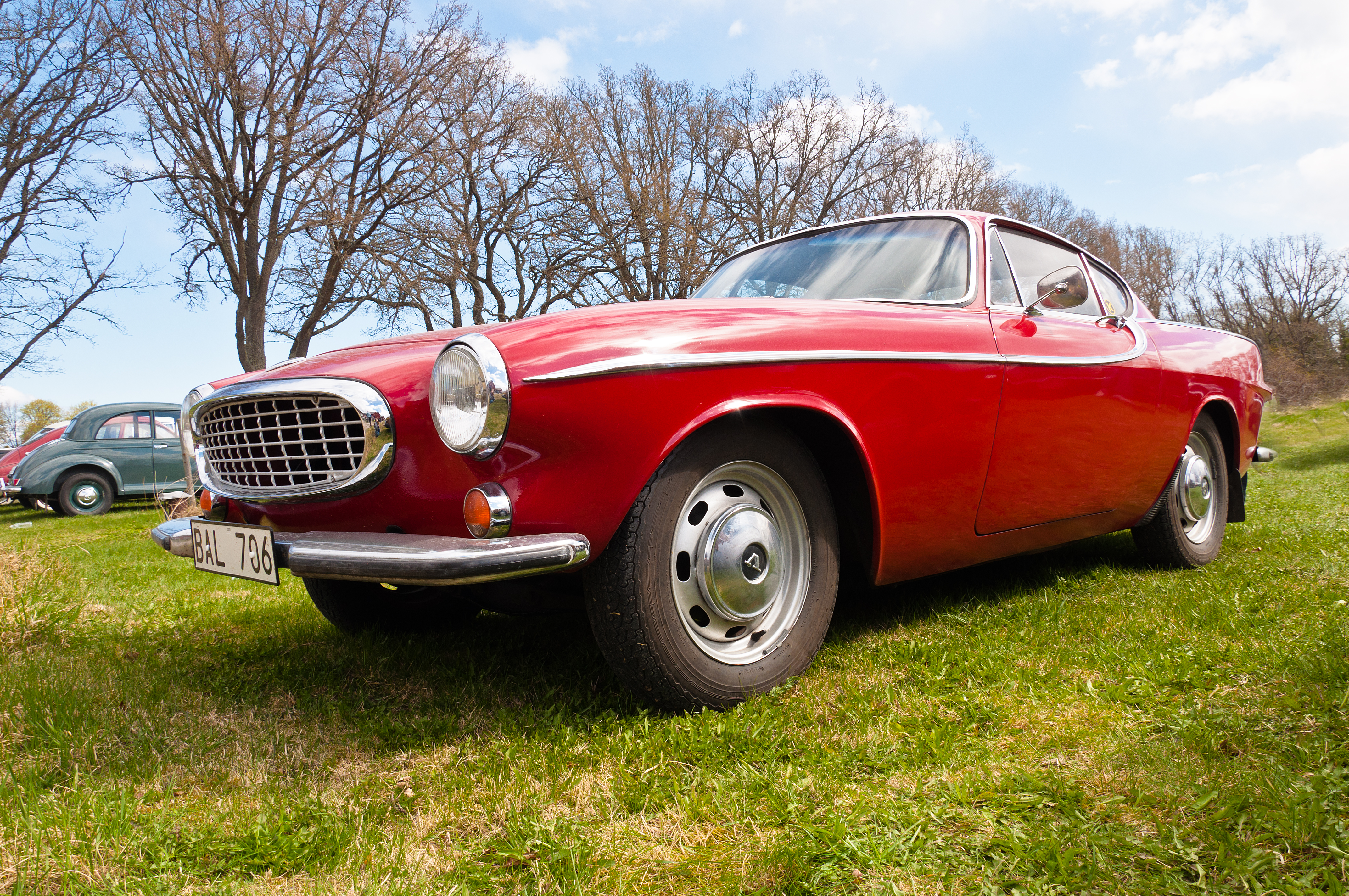 Volvo P1800 from 1965, Car, Classic, P1800, Vehicle, HQ Photo