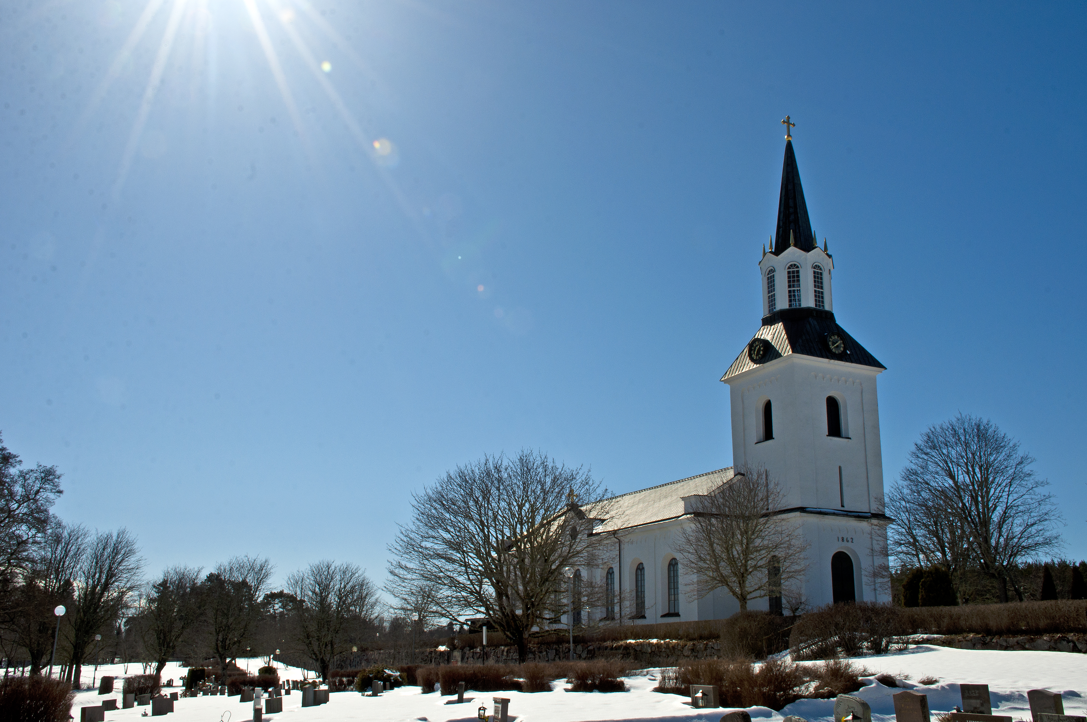 Västlands kyrka i uppland photo