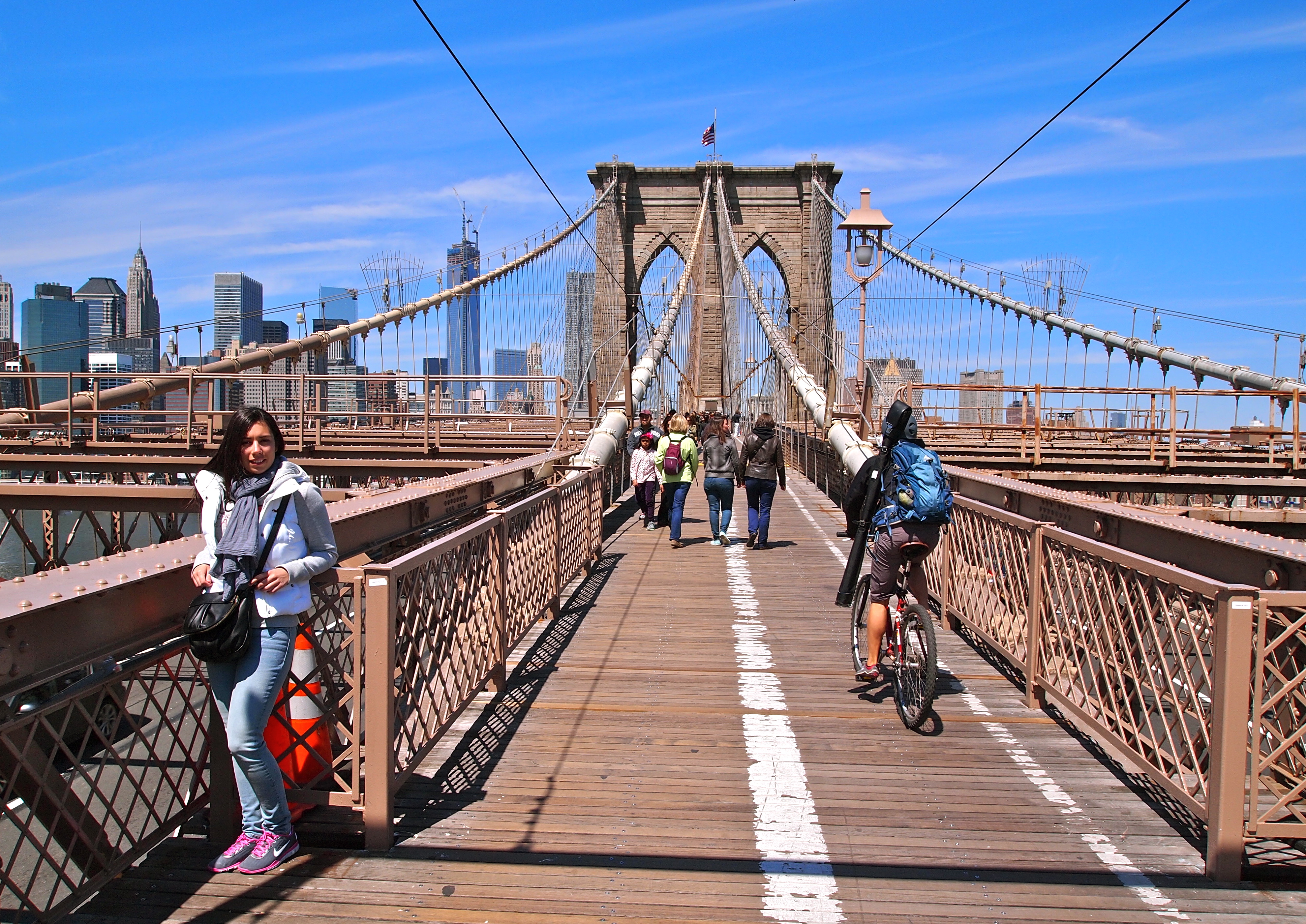 Walking Across Brooklyn Bridge | Fabulous 50's