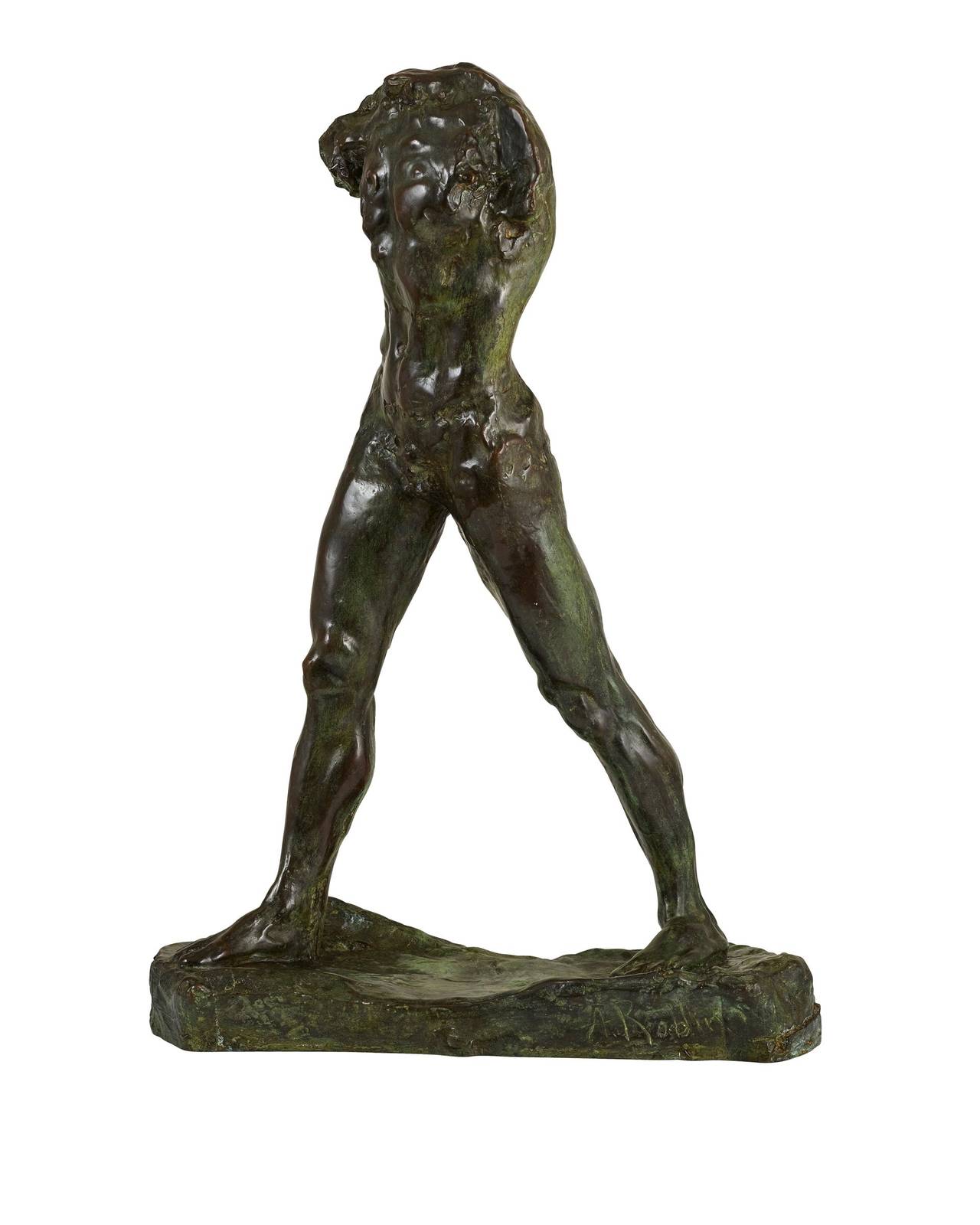 Auguste Rodin, 1840-1917 - Walking Man, Bronze Sculpture For Sale at ...