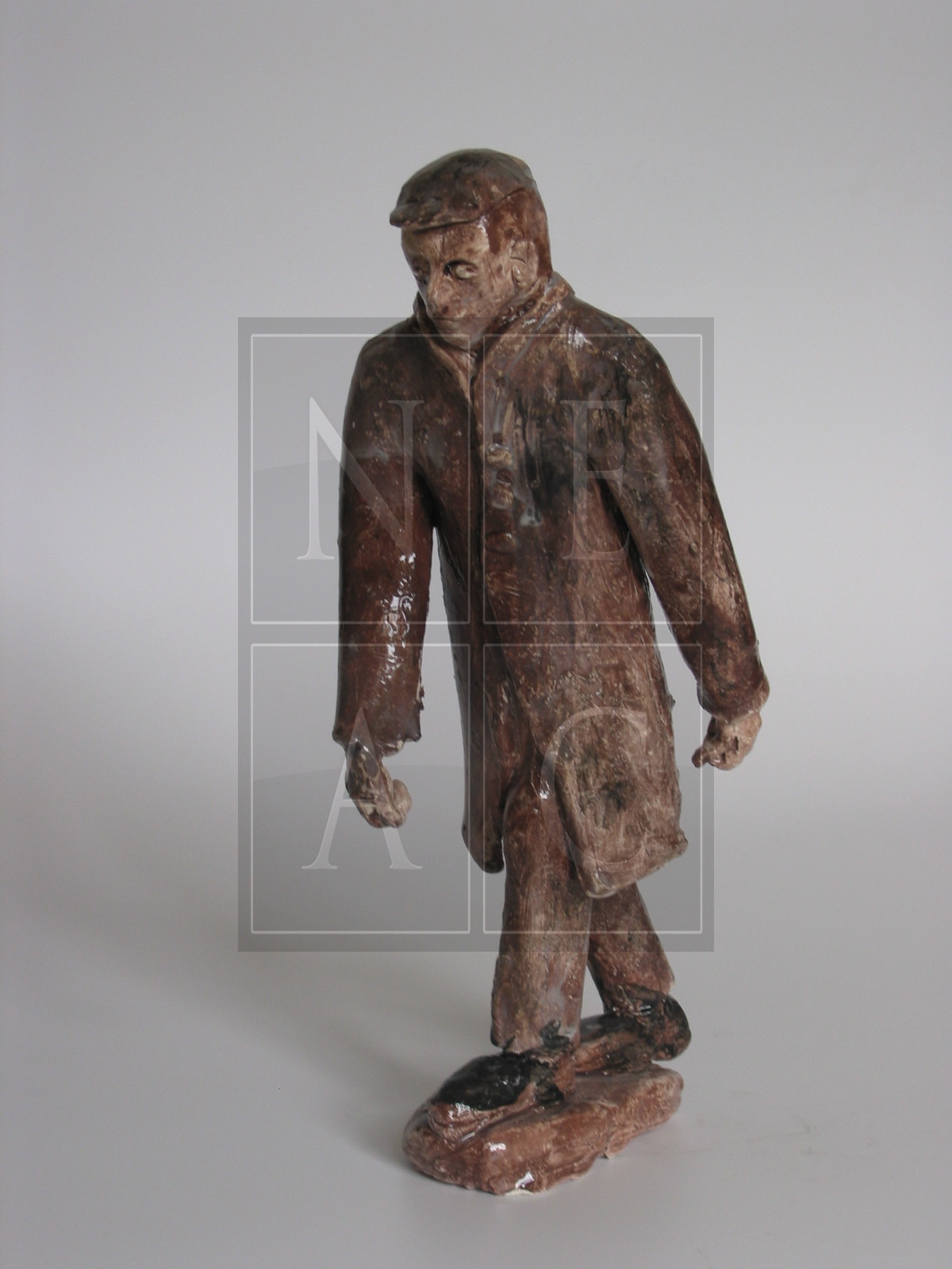Brown Walking Man – North East Art Collective
