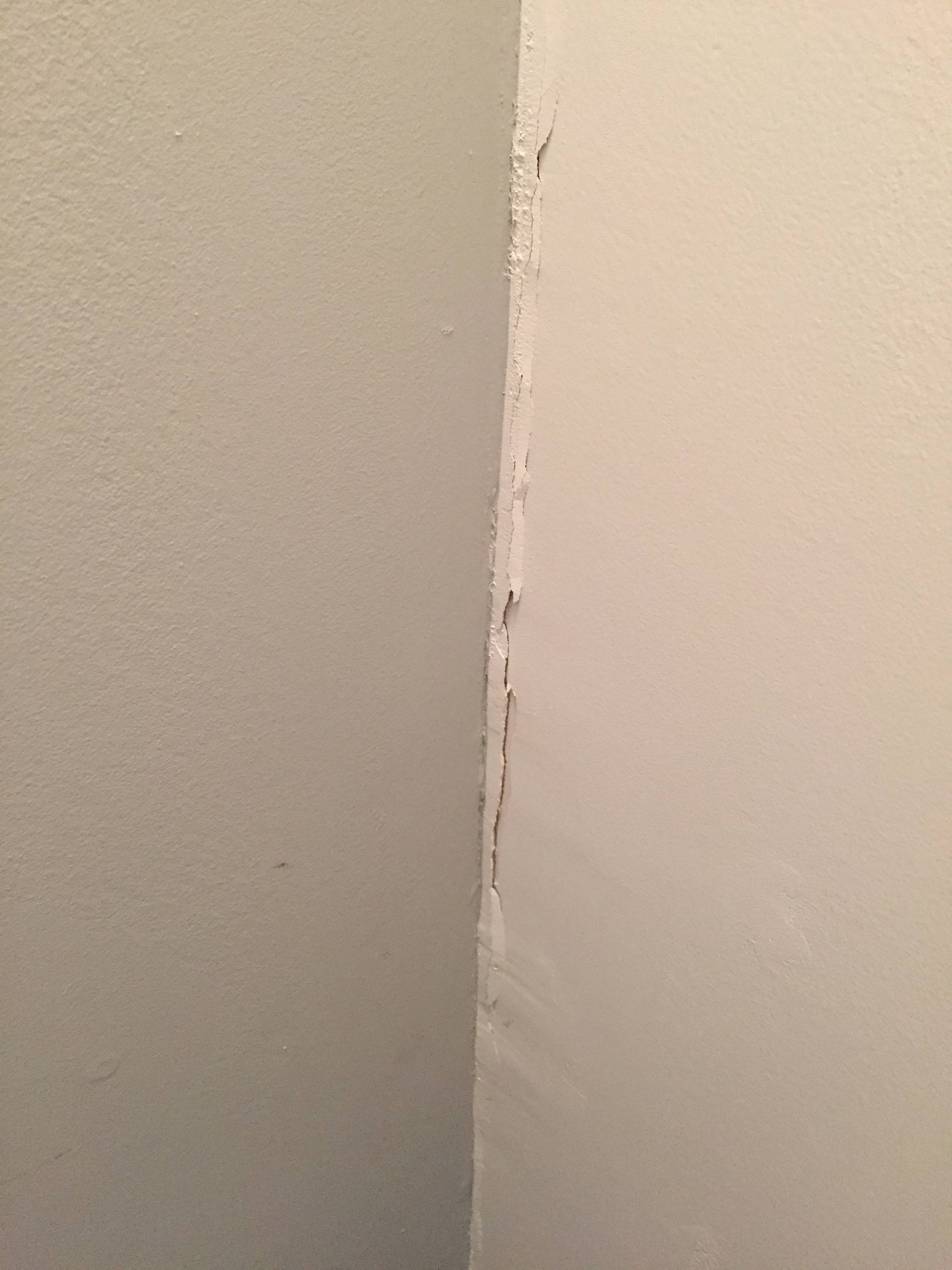 Flipped Home - Cracks Appearing on Wall Corners - Cause for Concern ...