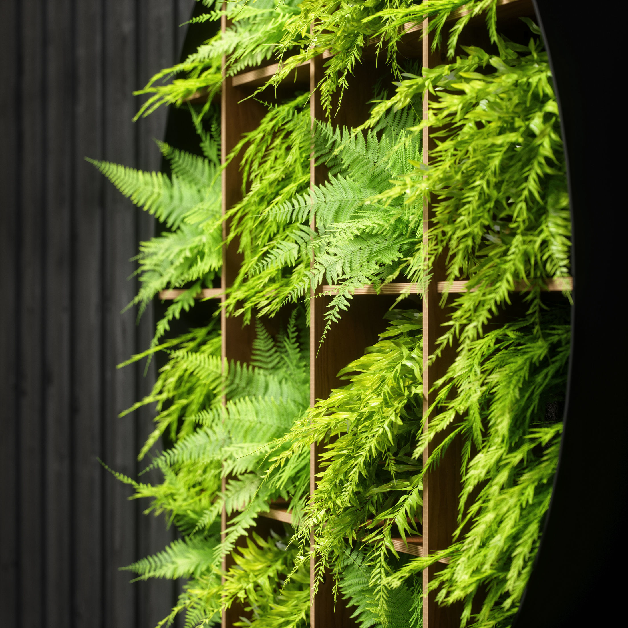fern wall panel 3D model | CGTrader