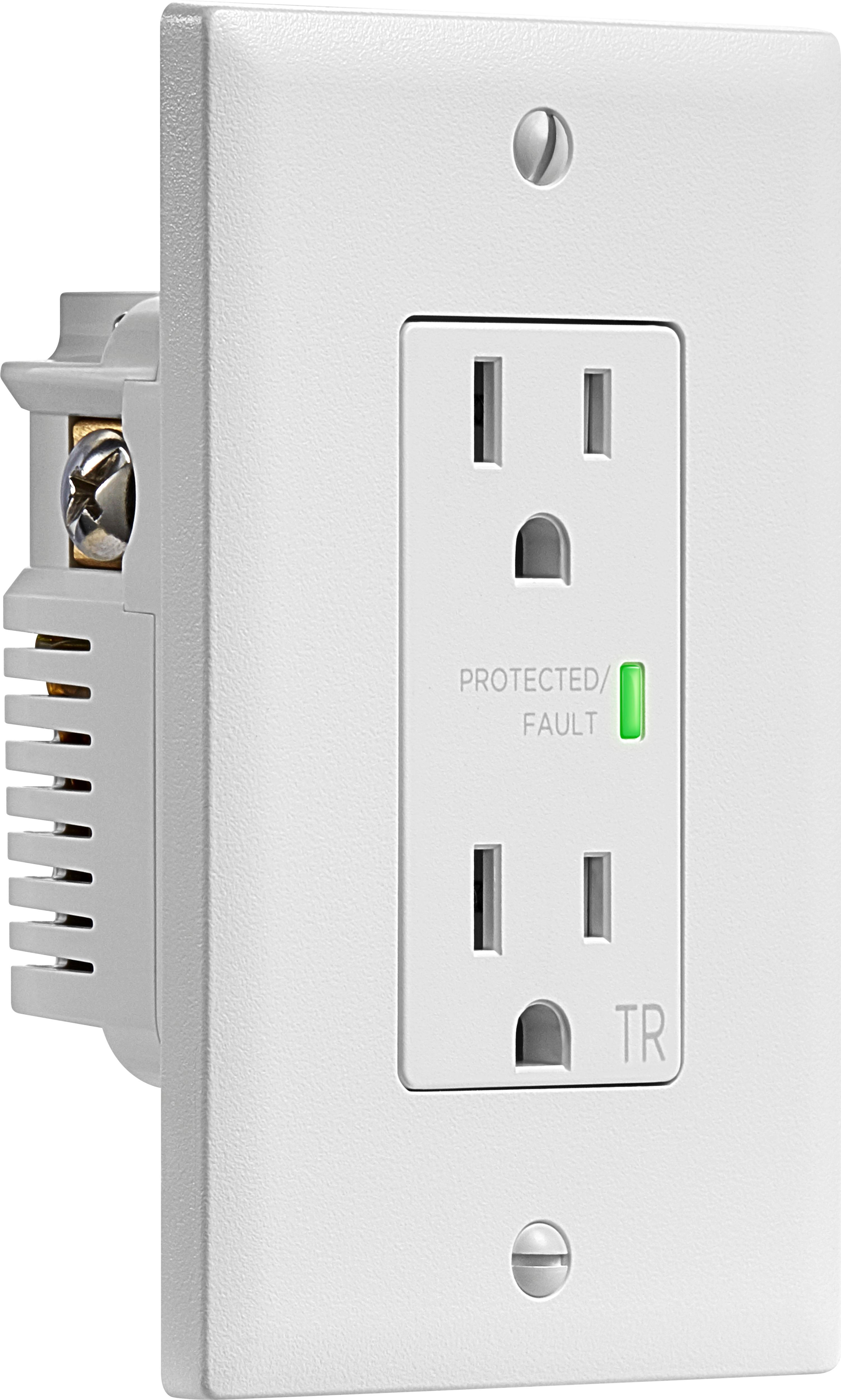 Insignia 2-Outlet In-Wall Surge Protector White NS-HW120S18 - Best Buy
