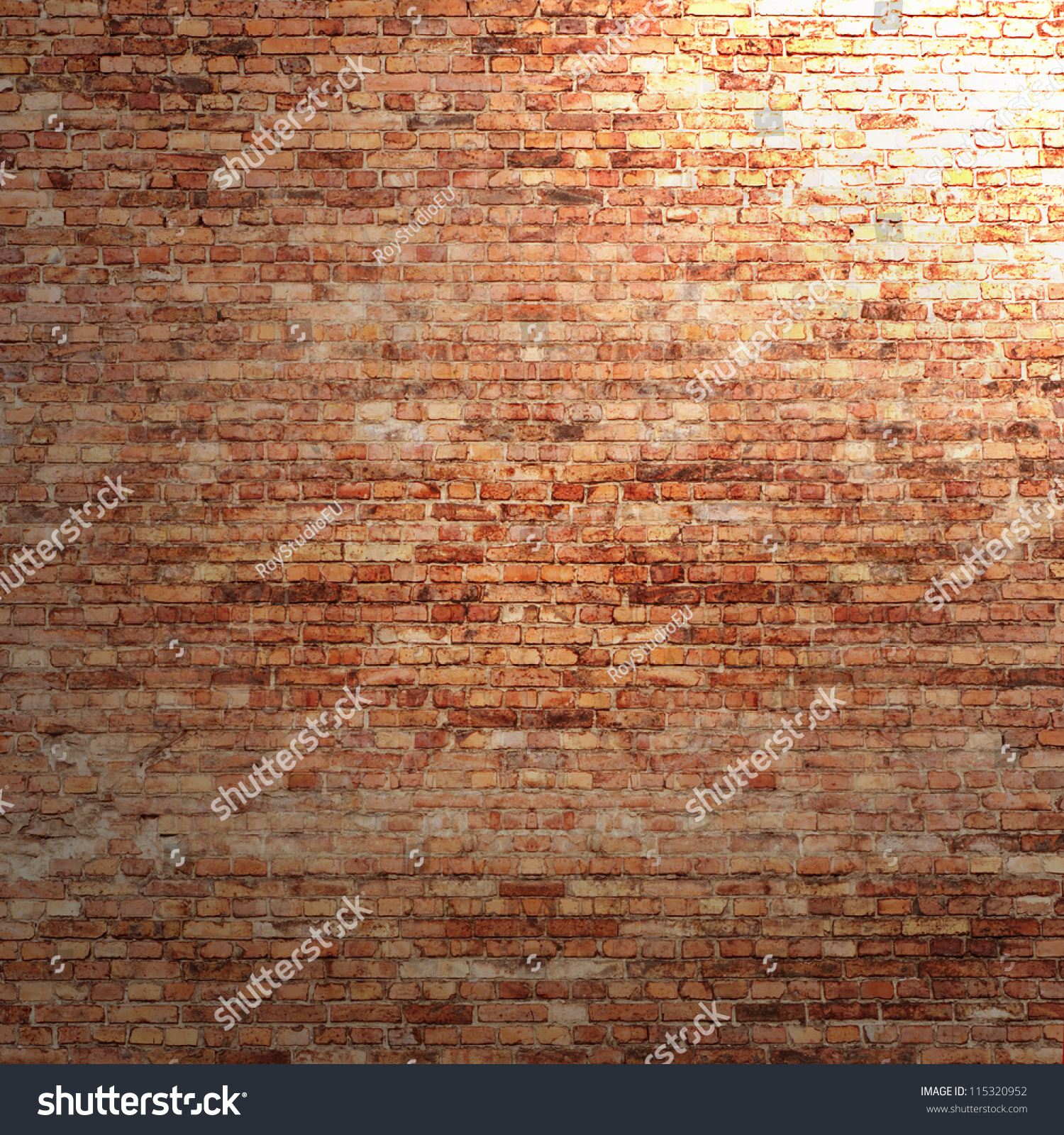 Red Brick Wall Texture Background Beam Stock Illustration Fall Door ...