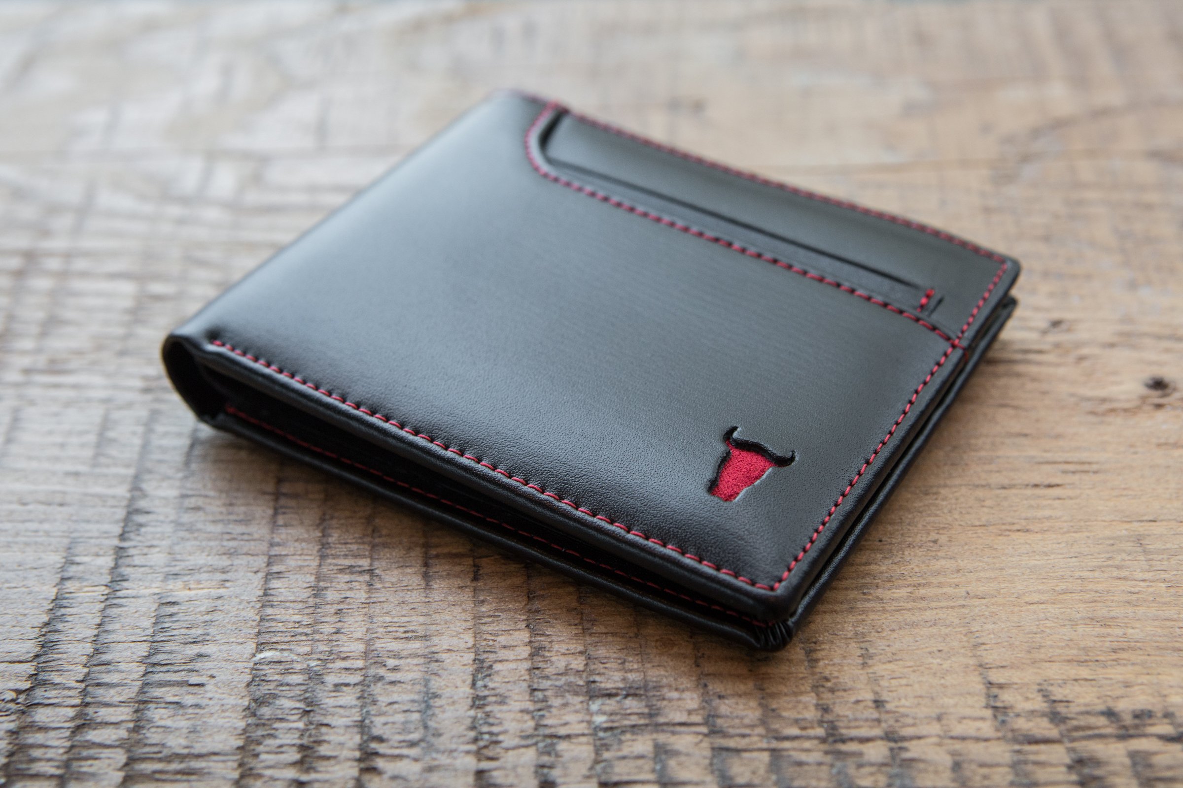Black Italian Leather Wallet for cards and cash | TORRO Cases ...