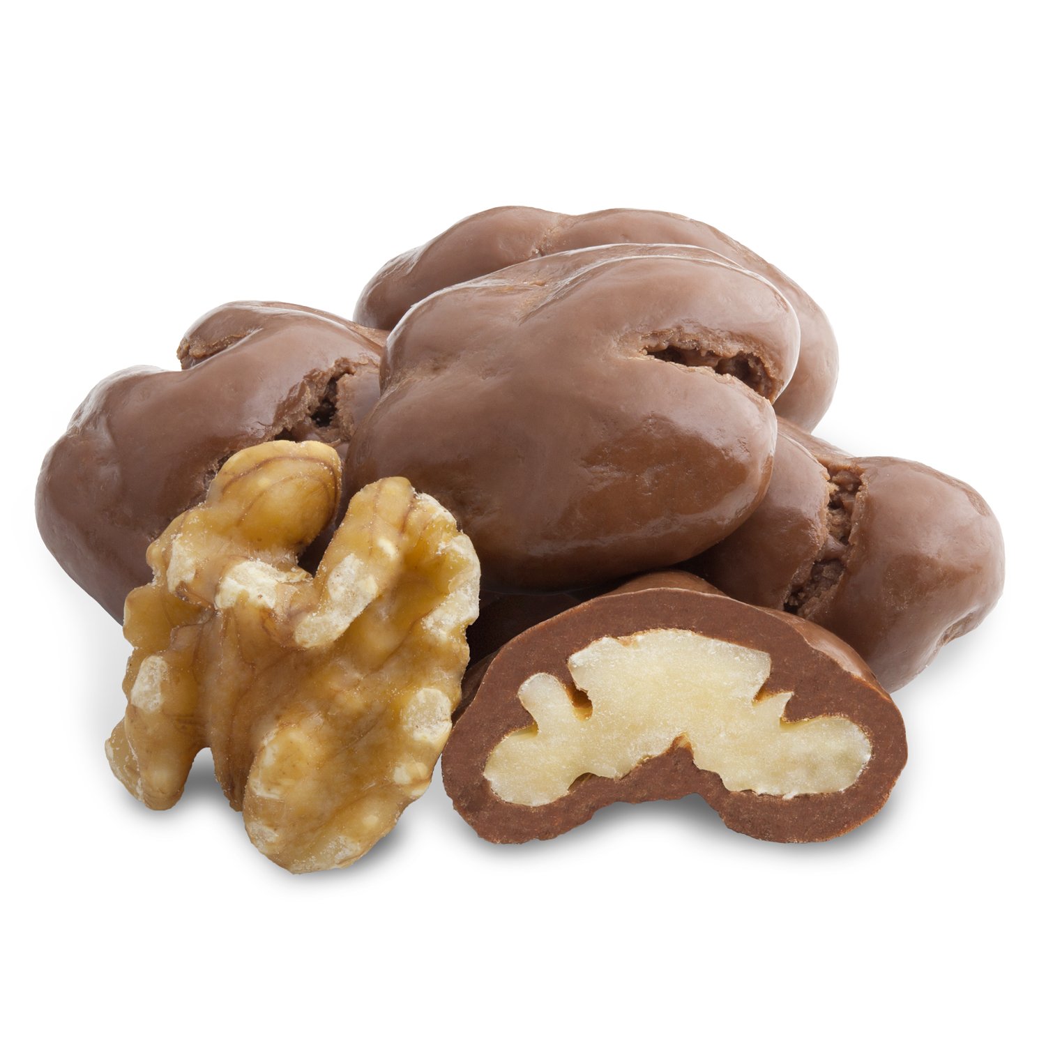 Milk Chocolate Walnuts | All Chocolate | Chocolate | Albanese Candy