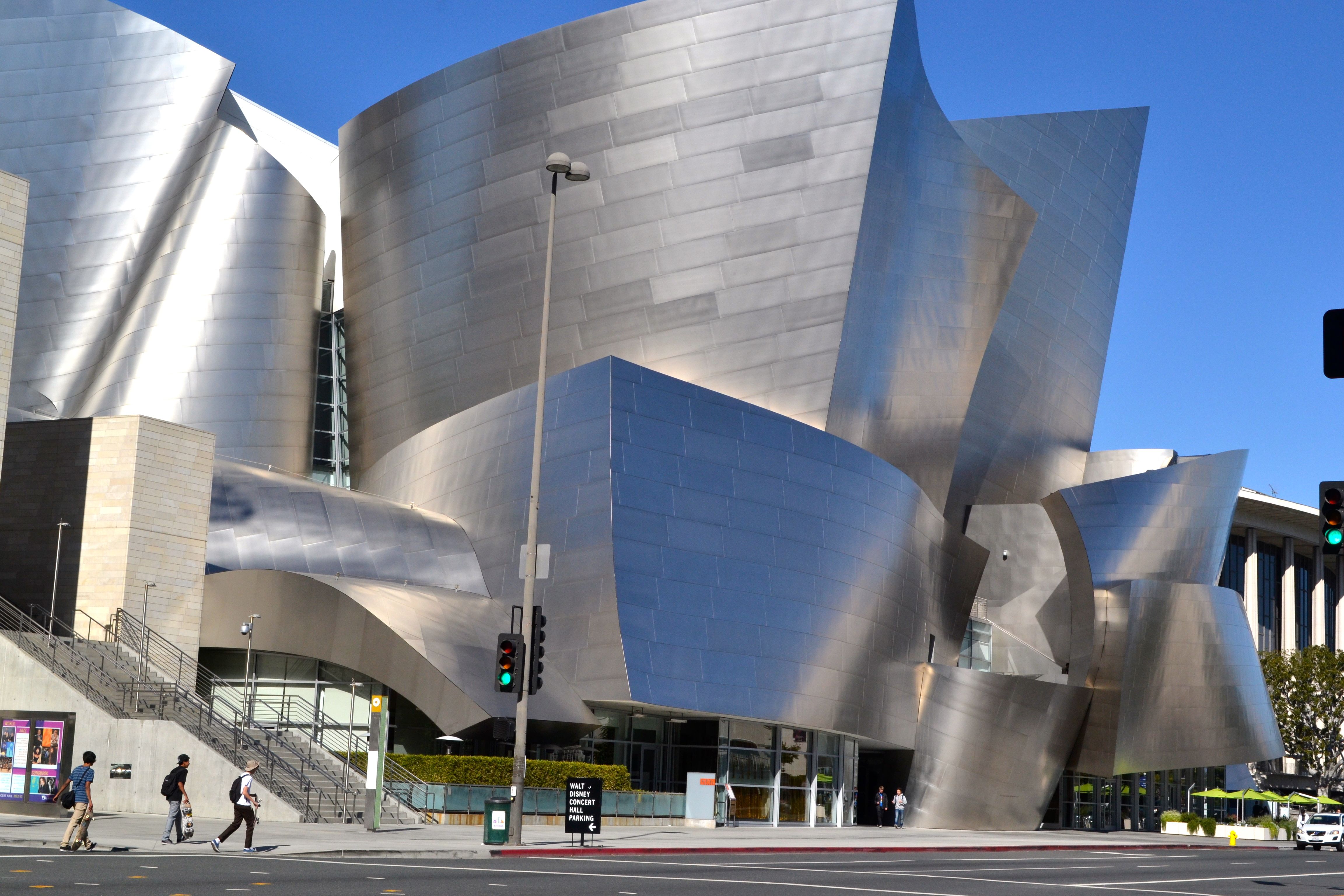 More Walt Disney Concert Hall…Discovering geometry and steel ...