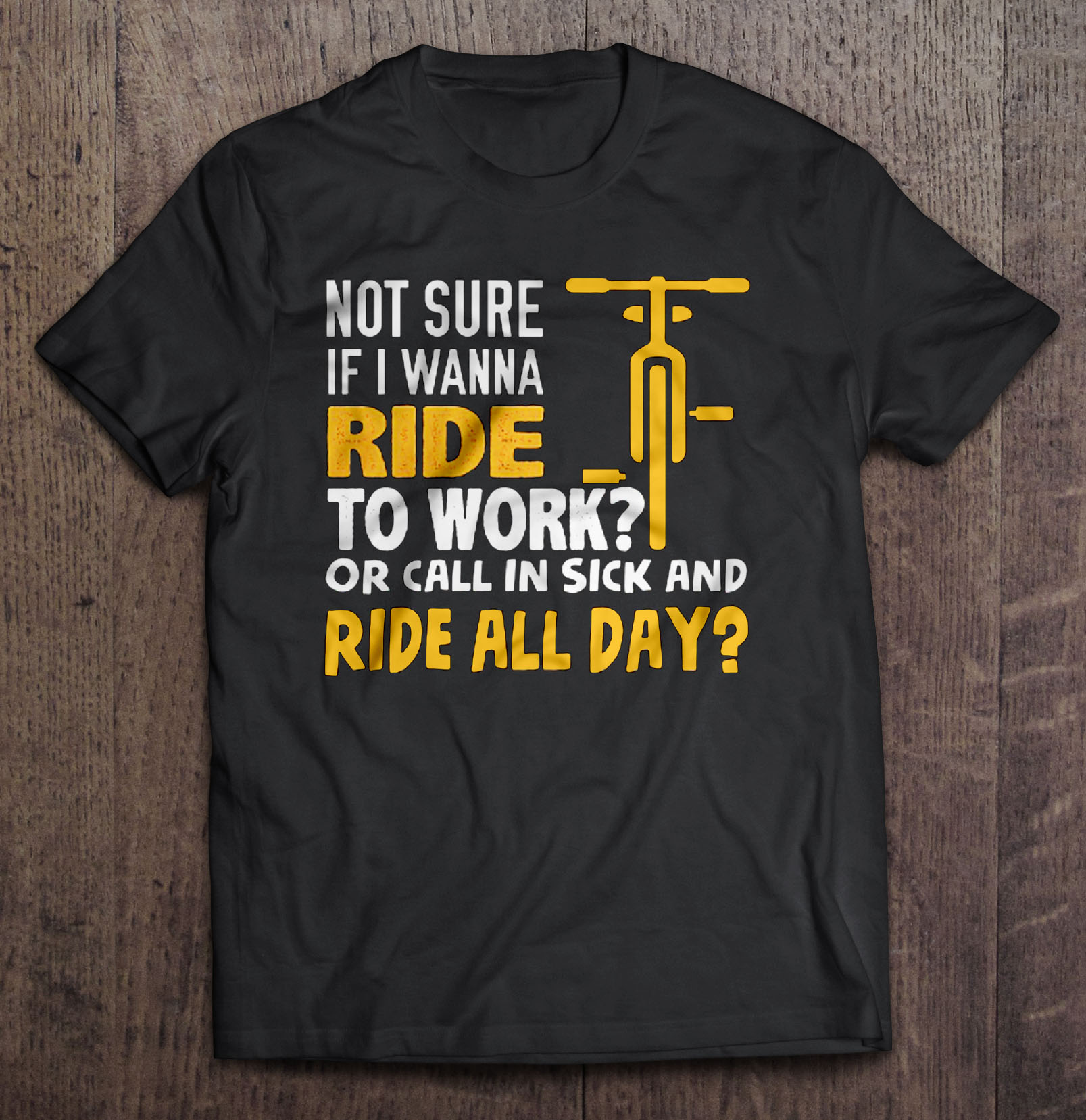 Not sure if I wanna Ride to work or call in sick and Ride all day ...