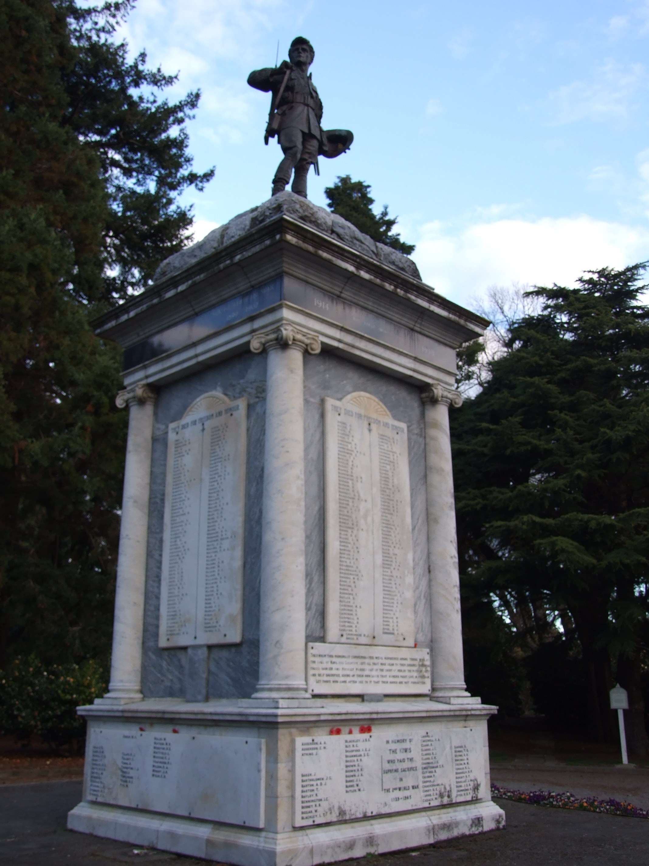 Masterton War Memorial in Masterton, Wellington - Find A Grave Cemetery