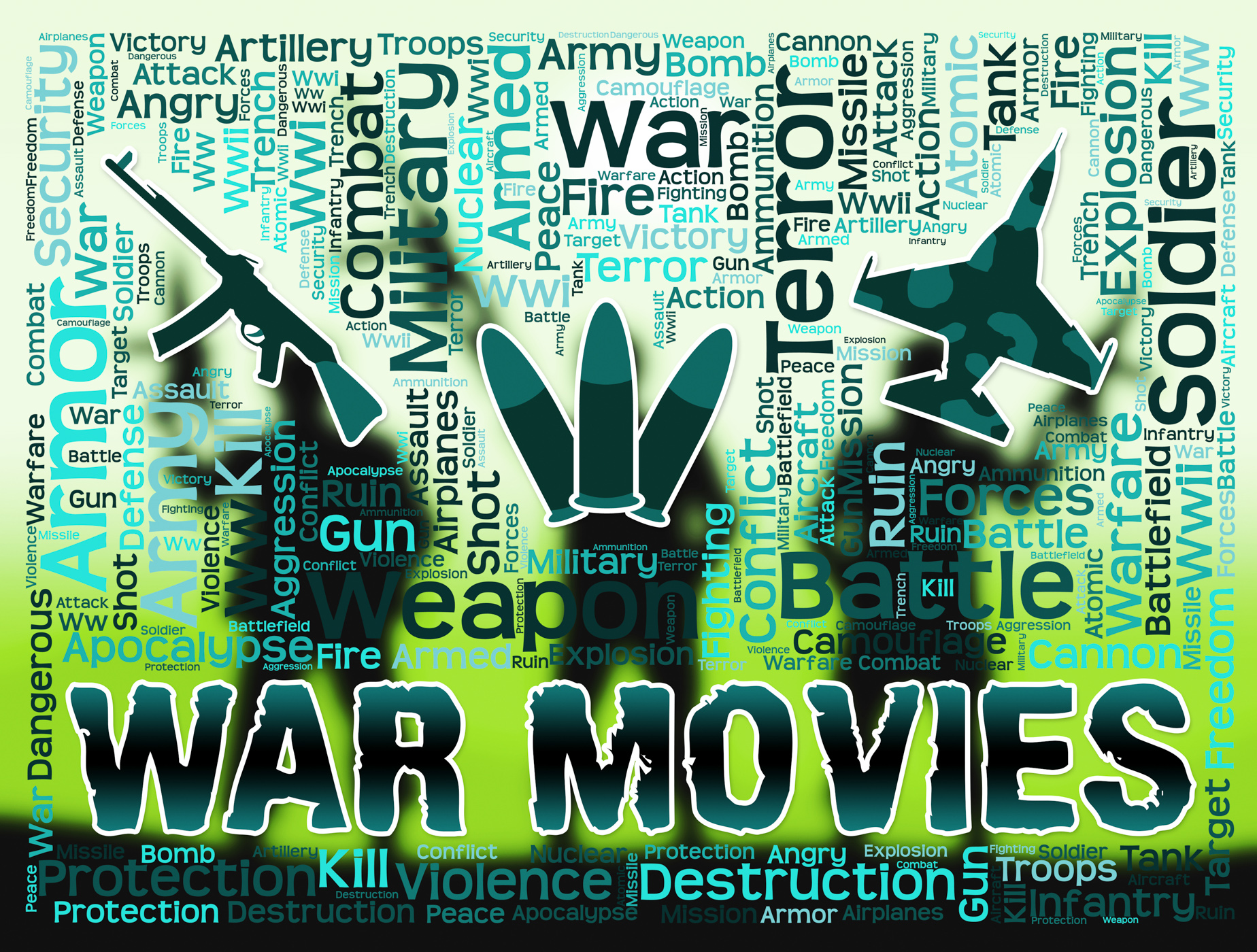 War movies represents military film and bloodshed photo