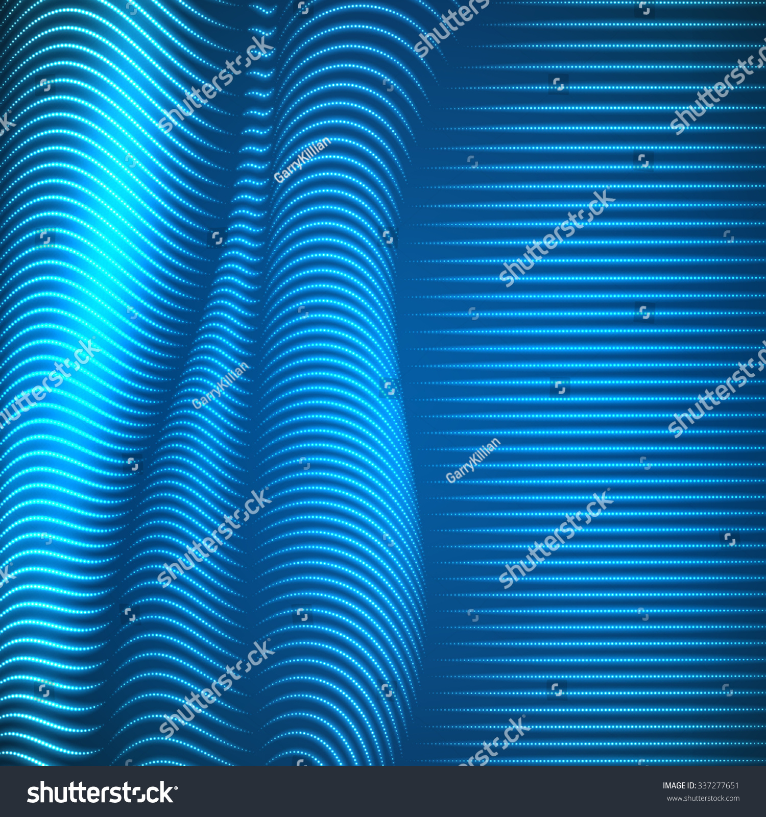 Vector Warped Dotted Lines Background Flexible Stock Vector ...