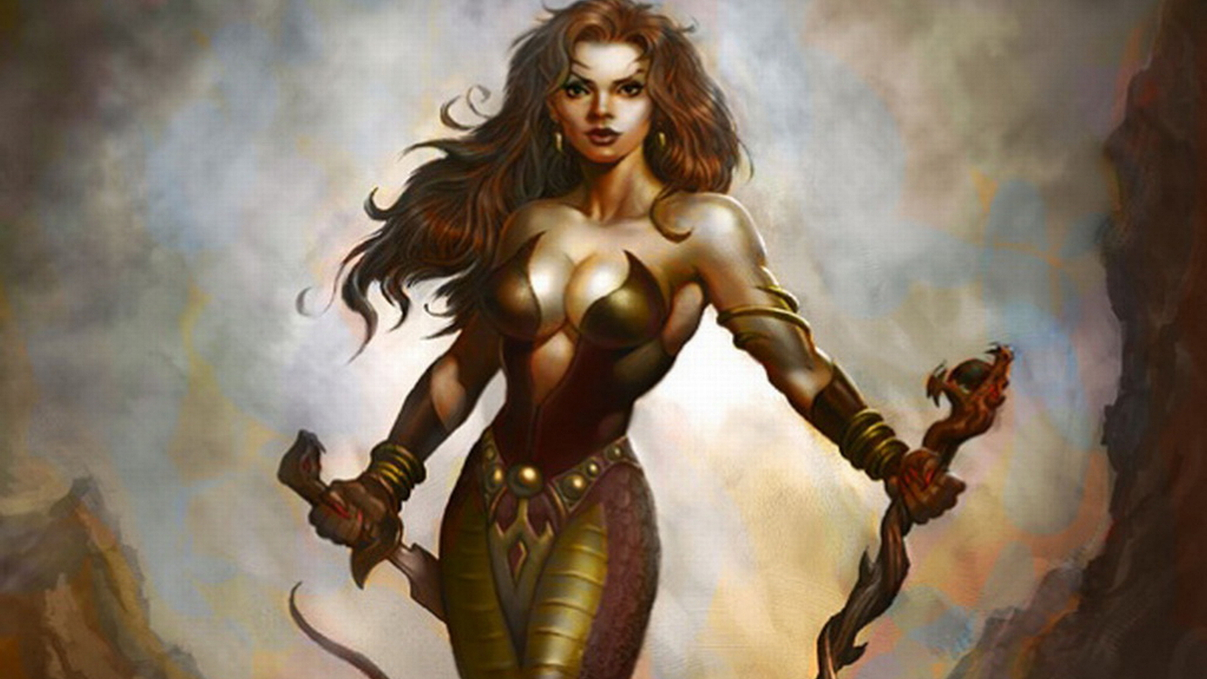 Fantasy Women Warrior wallpapers (Desktop, Phone, Tablet) - Awesome ...