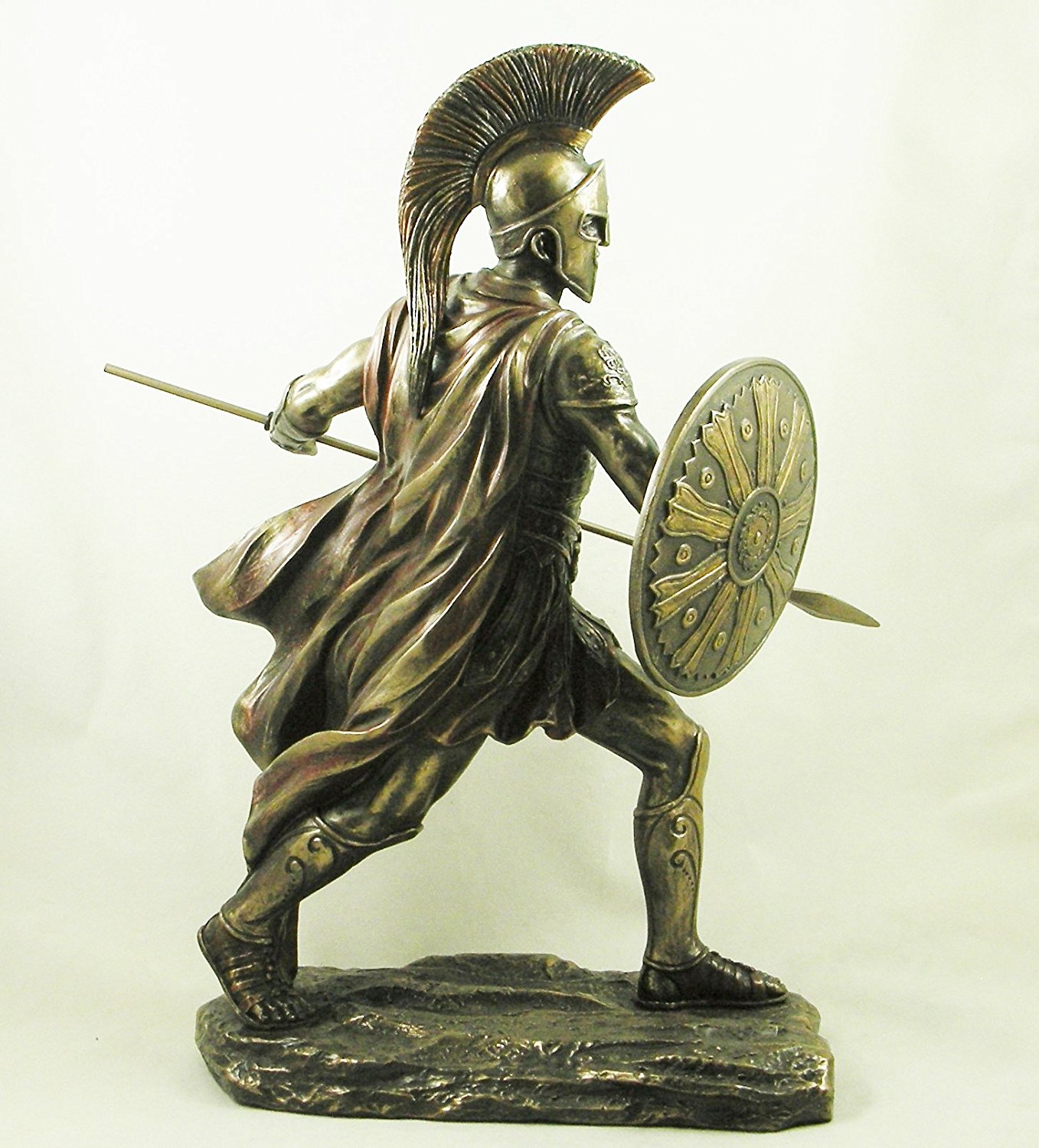 Achilles' Ancient Greek Warrior Bronzed Statue Figurine Sculpture ...