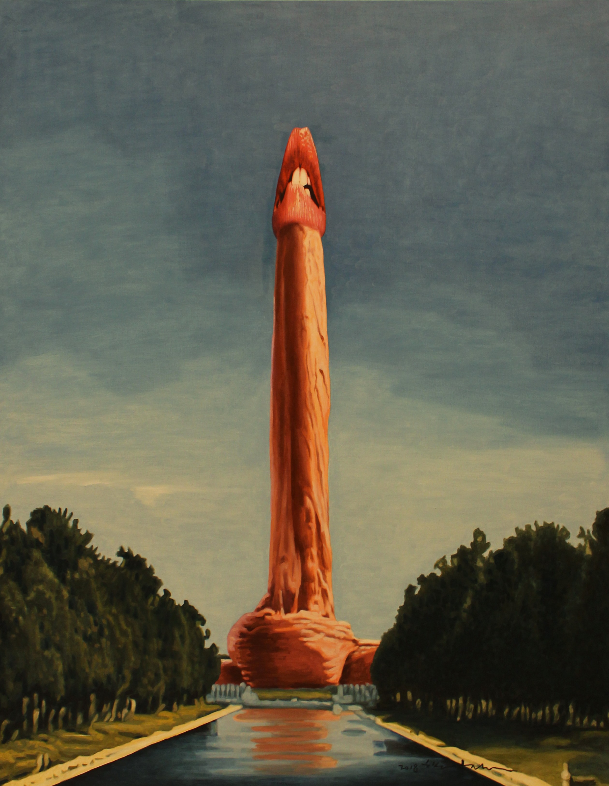 Hak-chul Shin | Your Portrait - Washington Monument | Art Basel