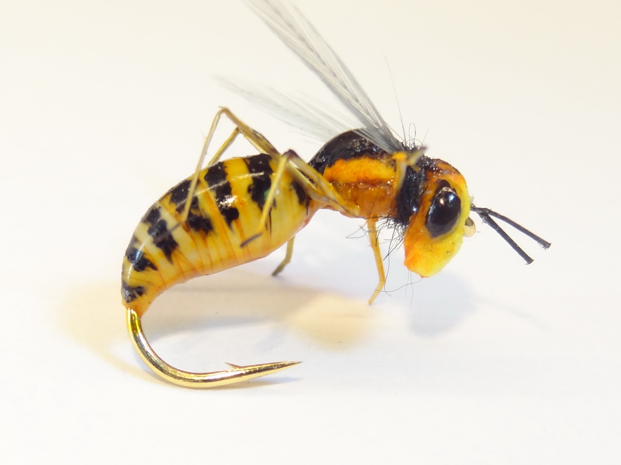Realistic medical glove body wasp fly - YouTube