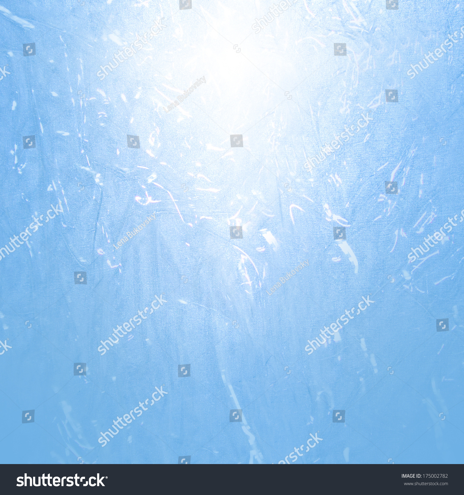 Blue Abstract Background Frozen Water Texture Stock Illustration ...