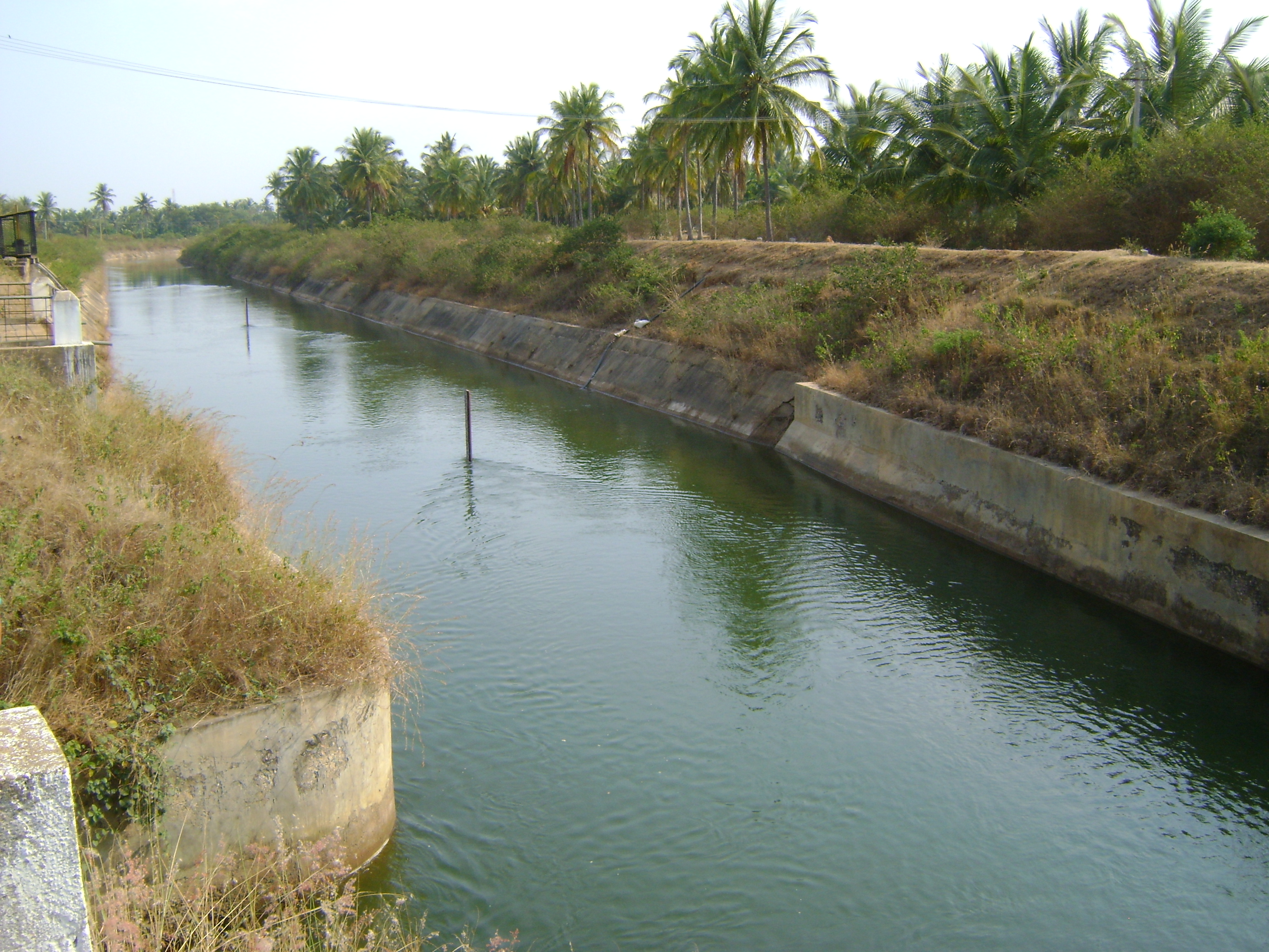 Free Photo Water Canal Canal Channel Field Free Download Jooinn