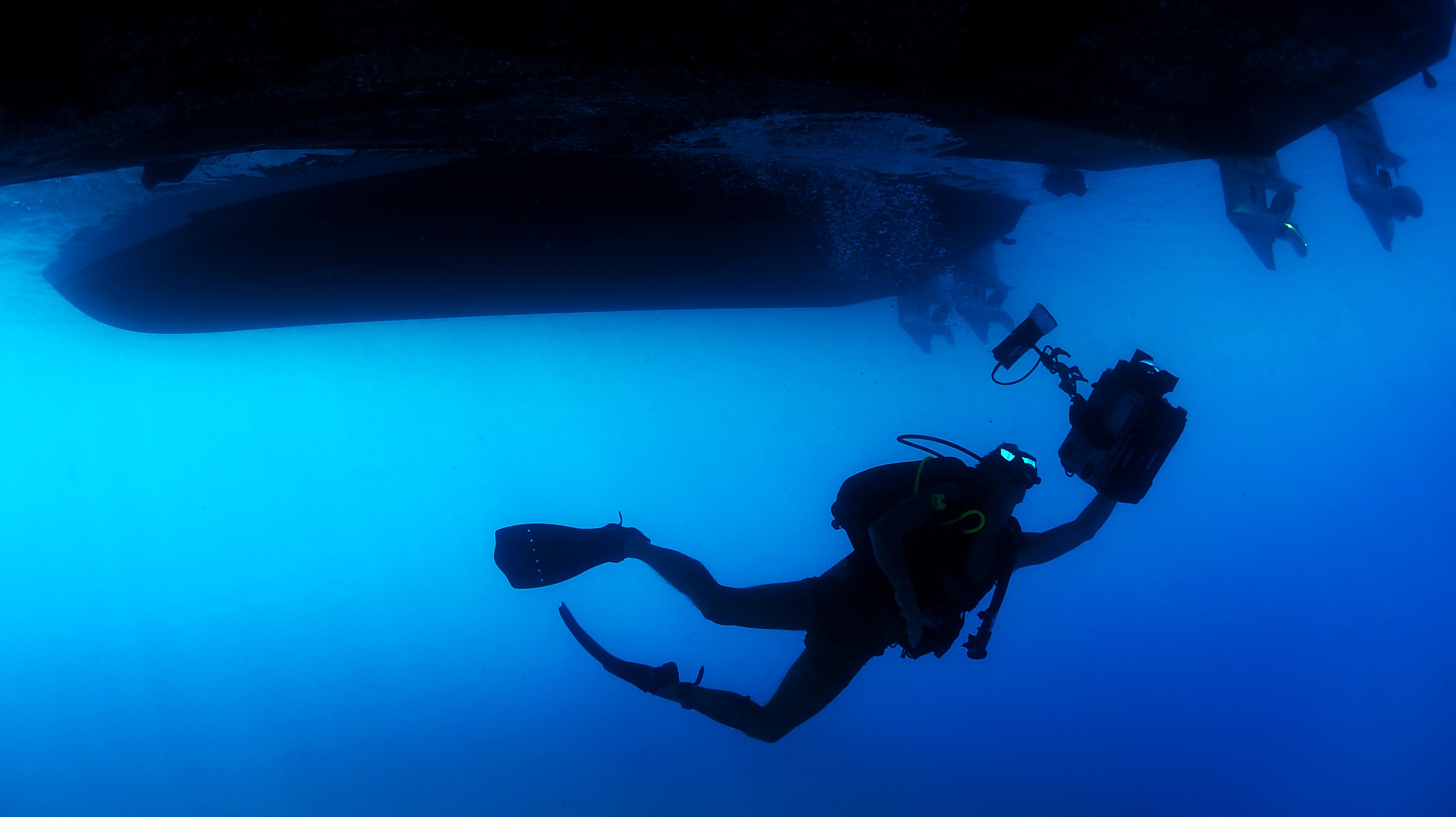 Water Diver, Activity, Blue, Diver, Human, HQ Photo