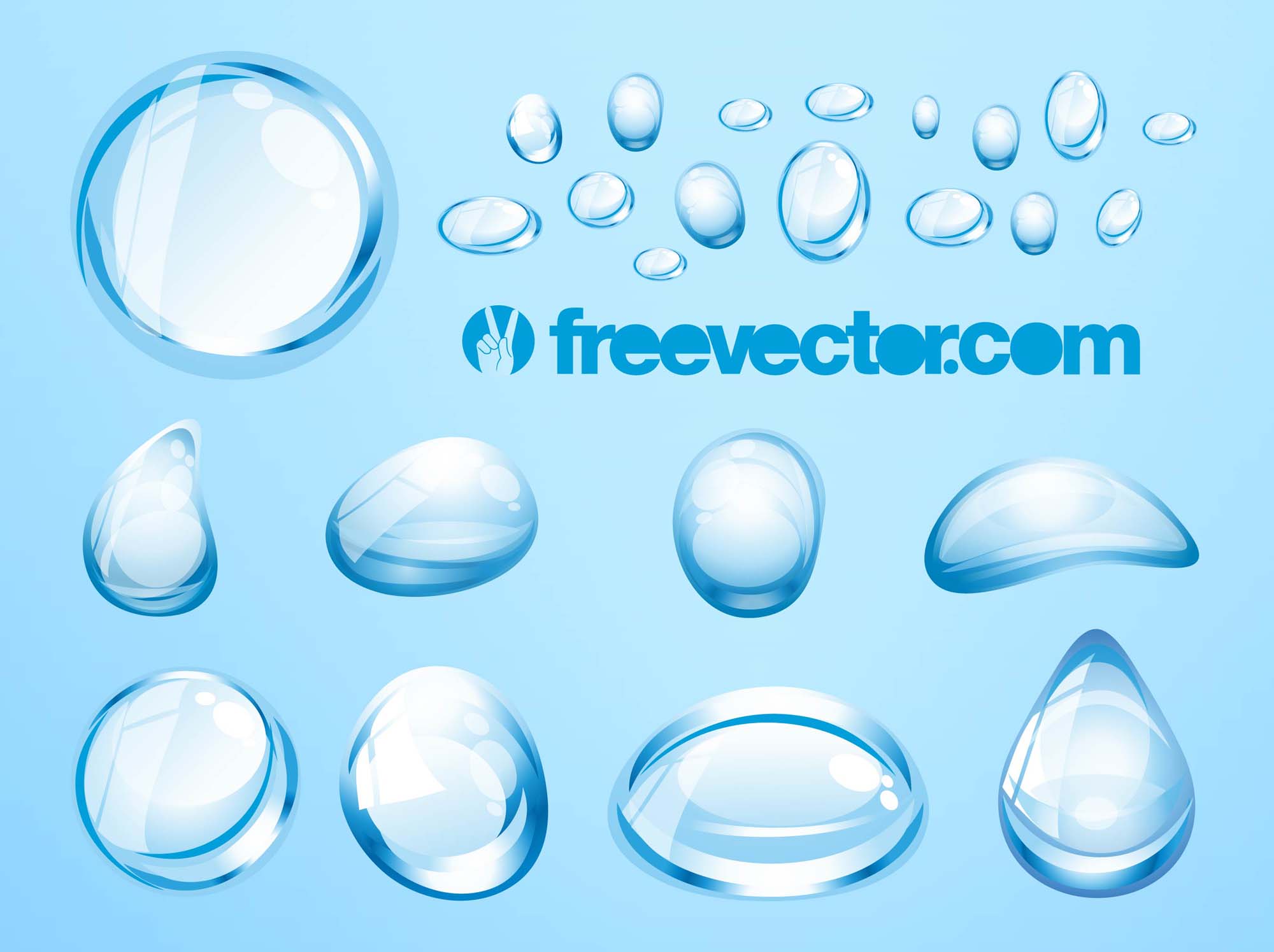 Water Droplets Vector Art & Graphics | freevector.com