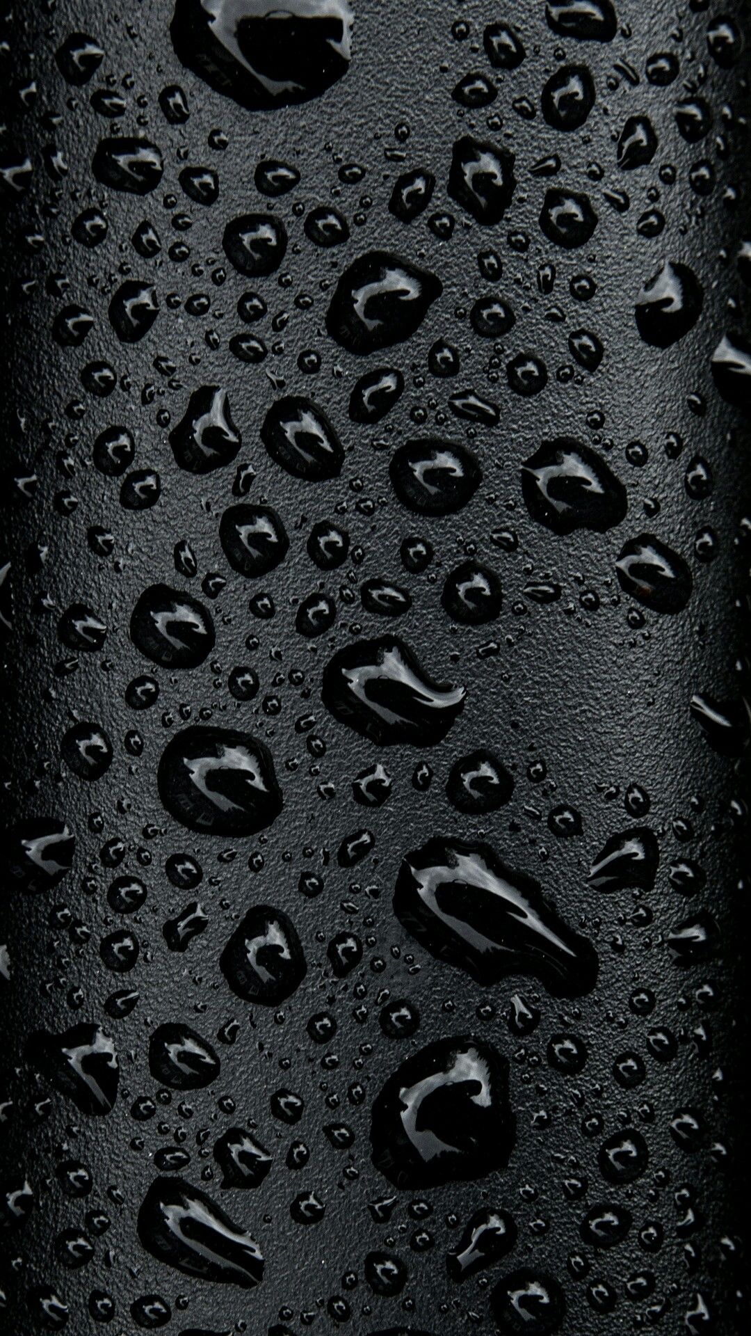 Black Water Droplets | Wallpapers (for phones) ㊗ | Pinterest ...