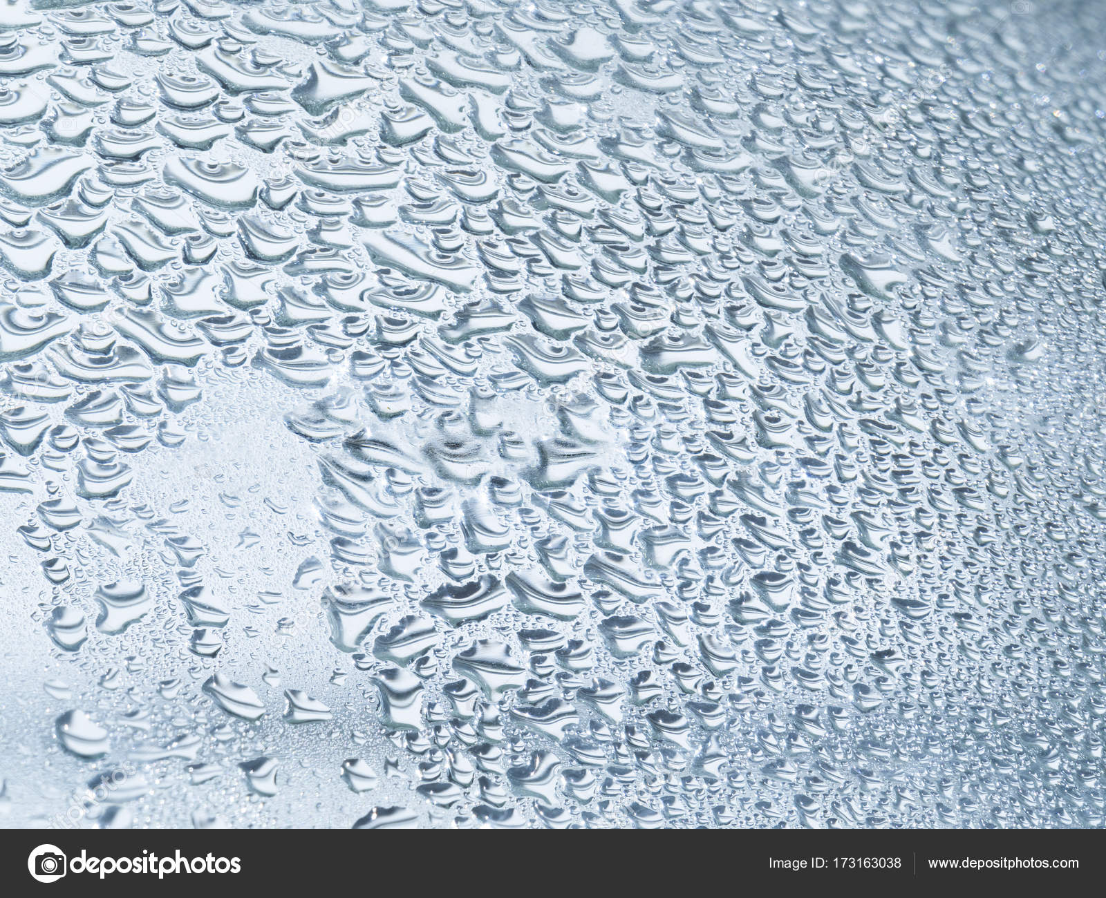 abstract background water drops on the surface with full of droplets ...