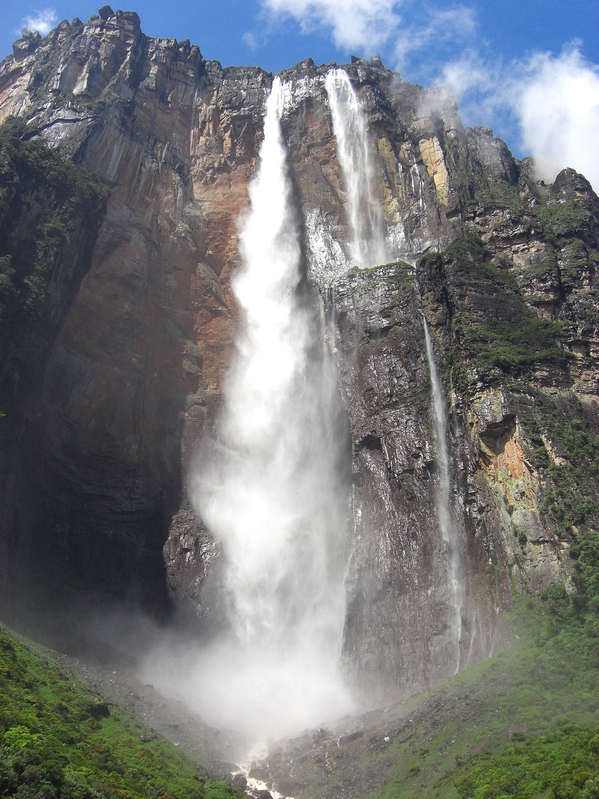 Water falls photo