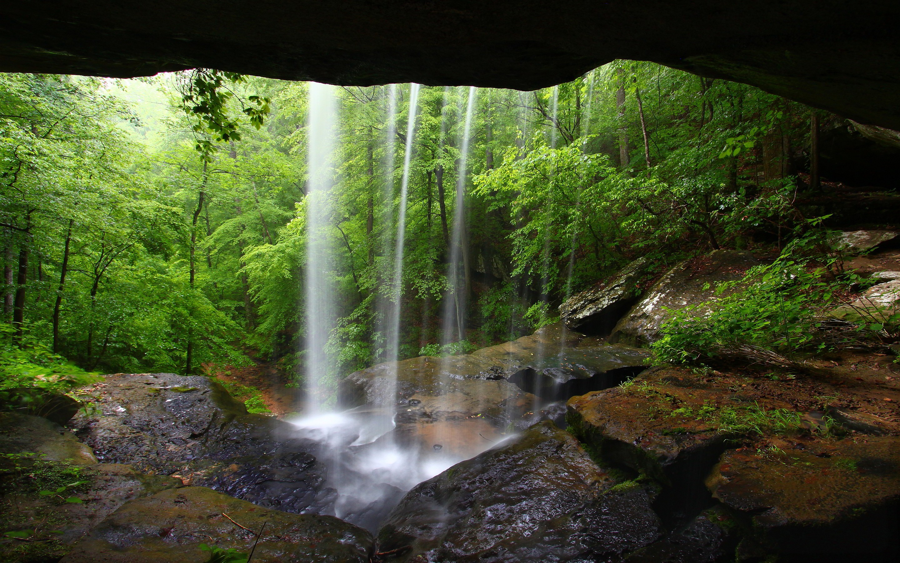 Waterfalls: Waterfall Rocks Nature Caves Waterfalls Cave Picture ...