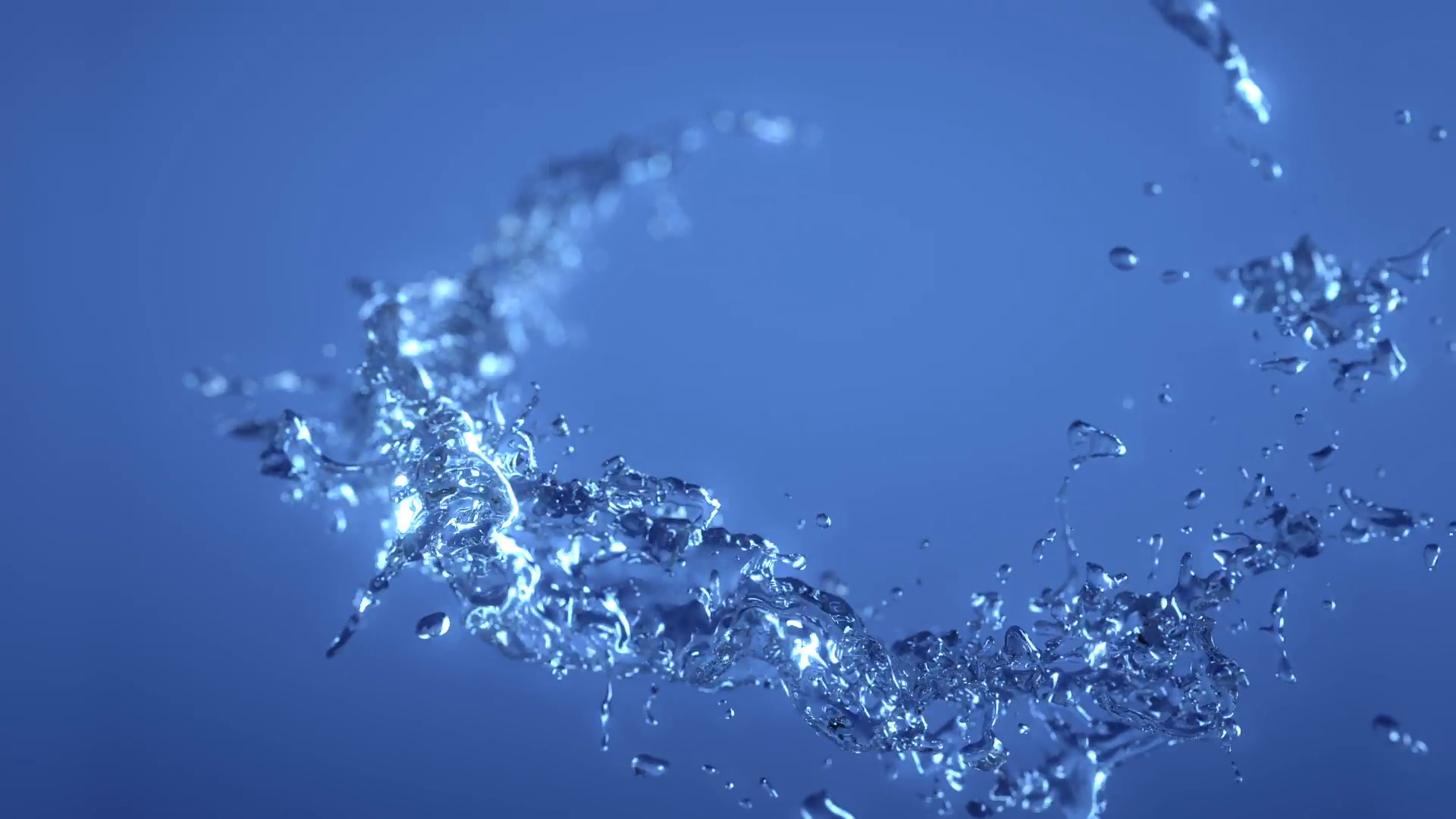 Water flow (cg slow motion water, full hd) Motion Background ...