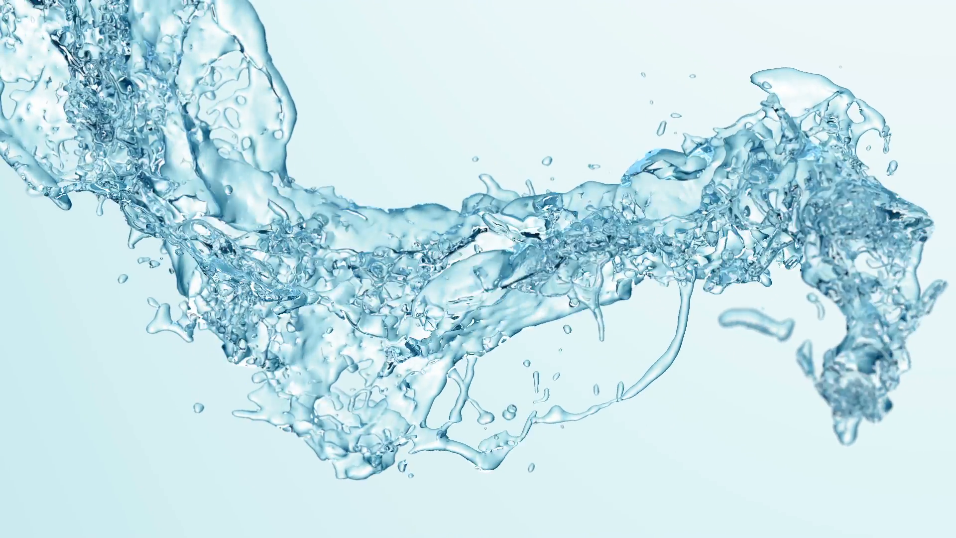 Water flow (cg slow motion water, full hd) Motion Background ...