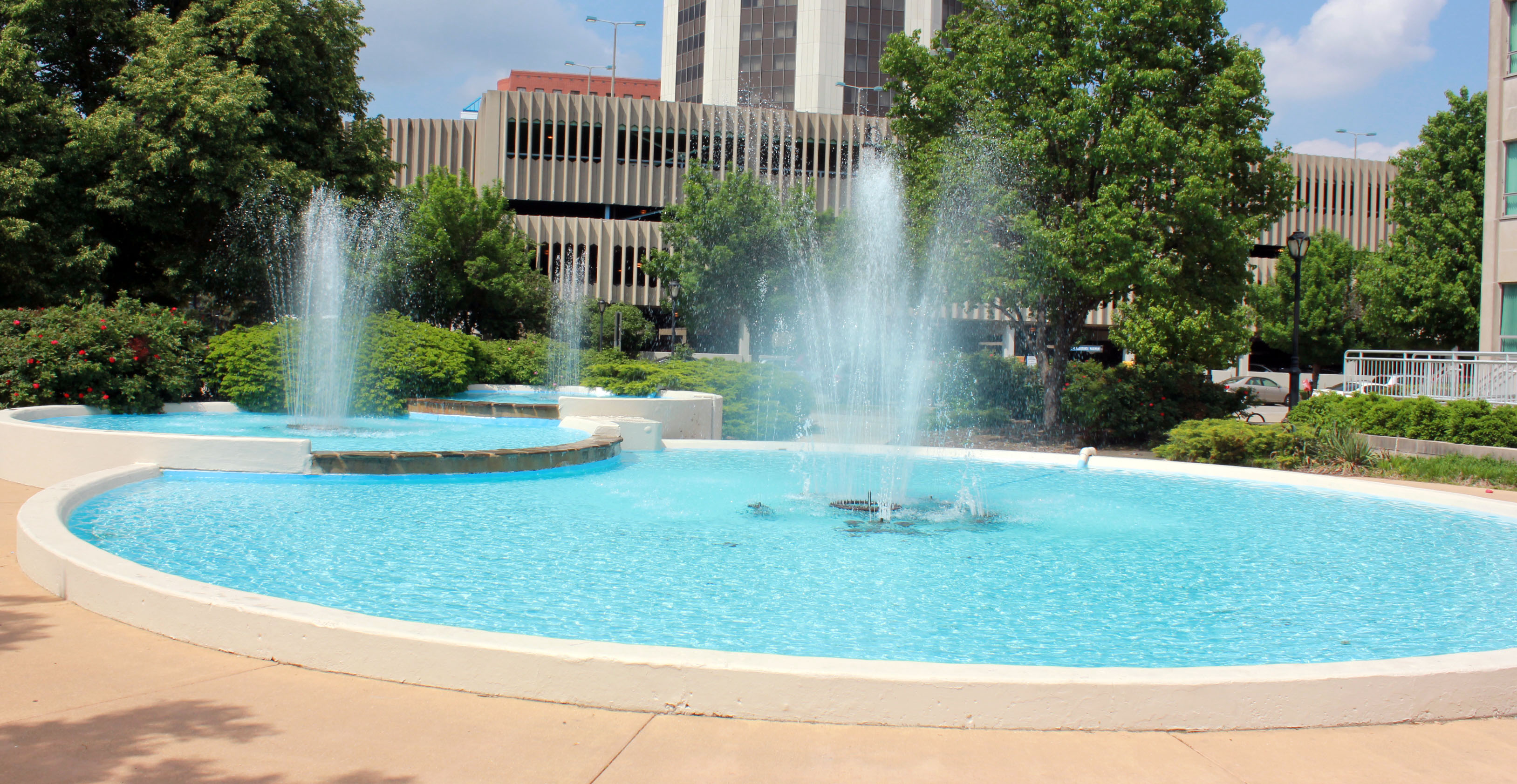 Water Fountain in Springfield, Illinois image - Free stock photo ...